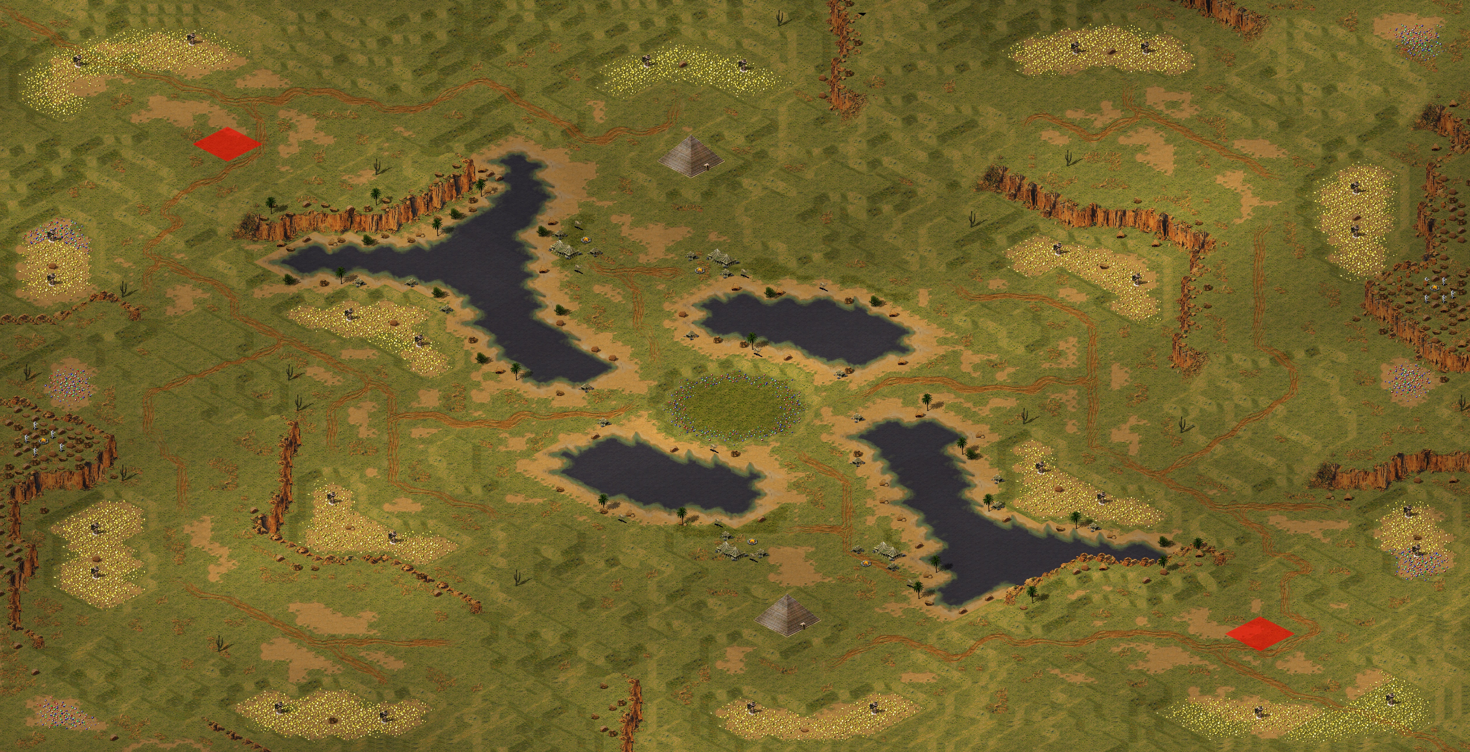 Rendered map: Arabian Oasis