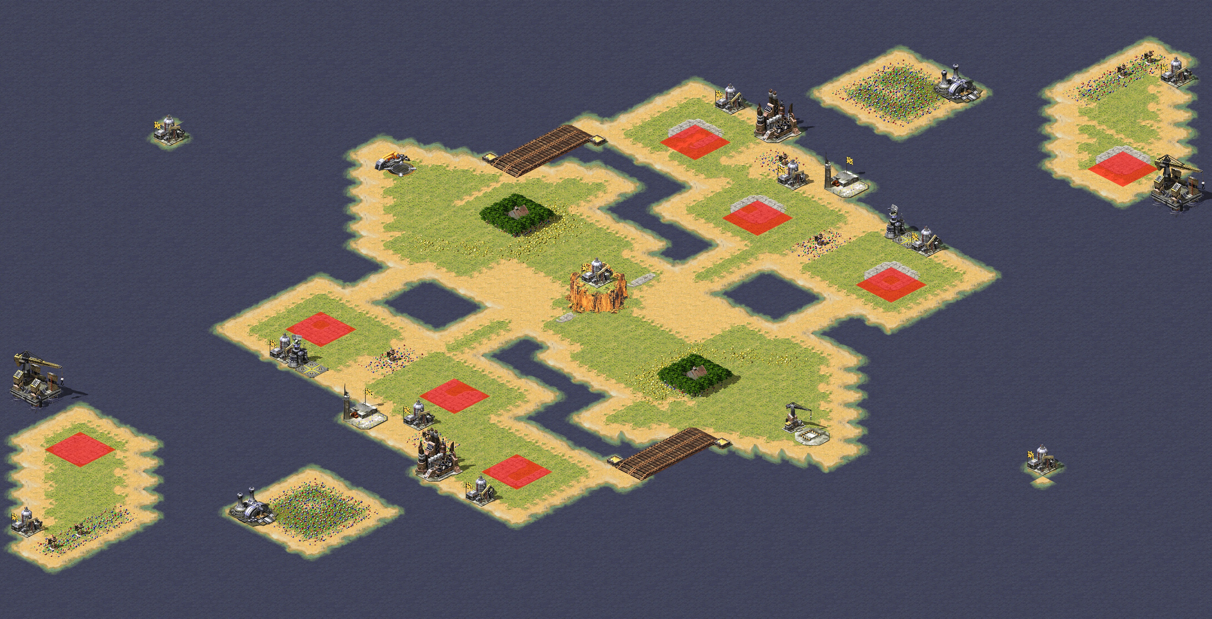 Rendered map: Island Commando