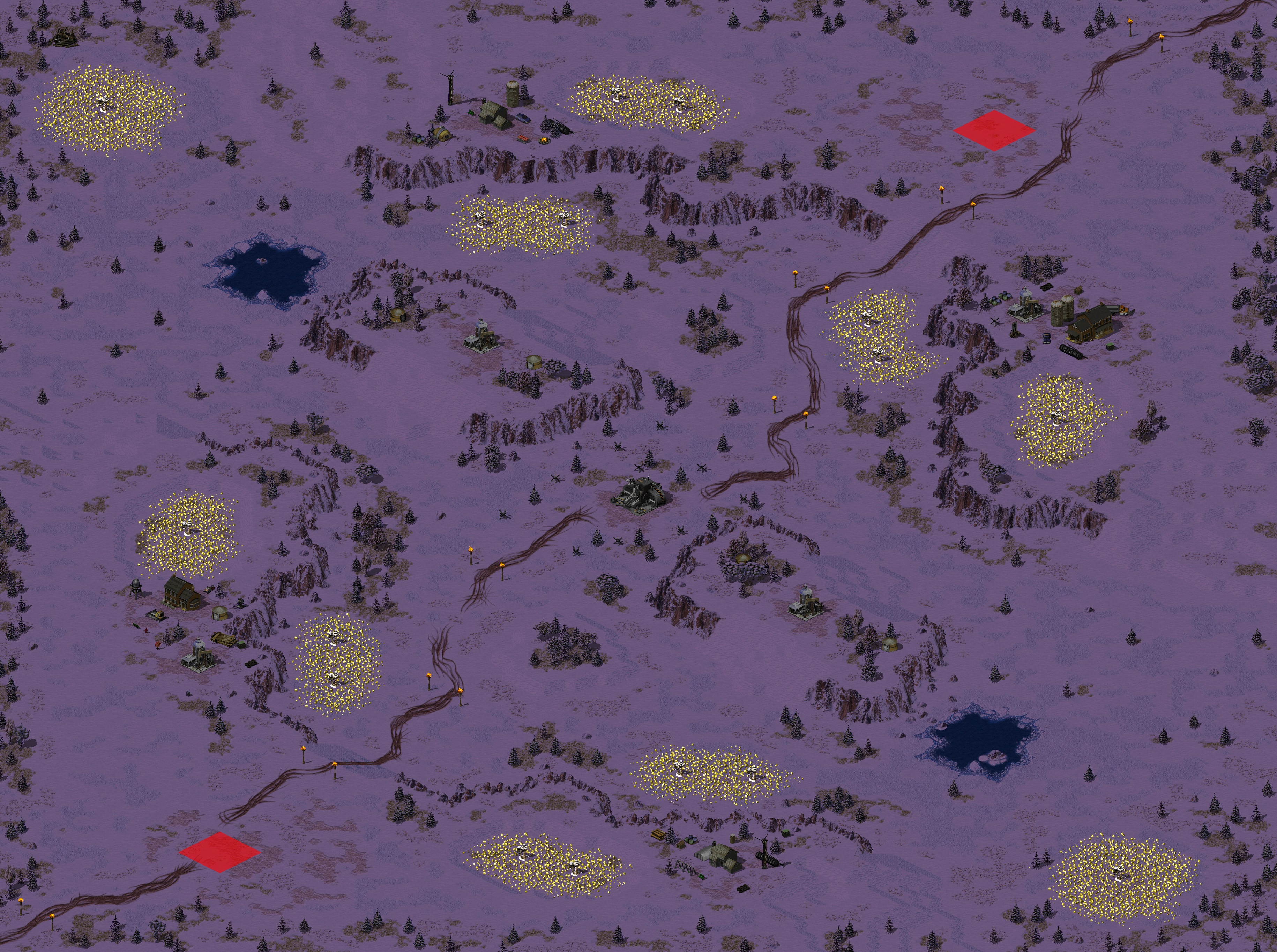 Rendered map: Kingsroad
