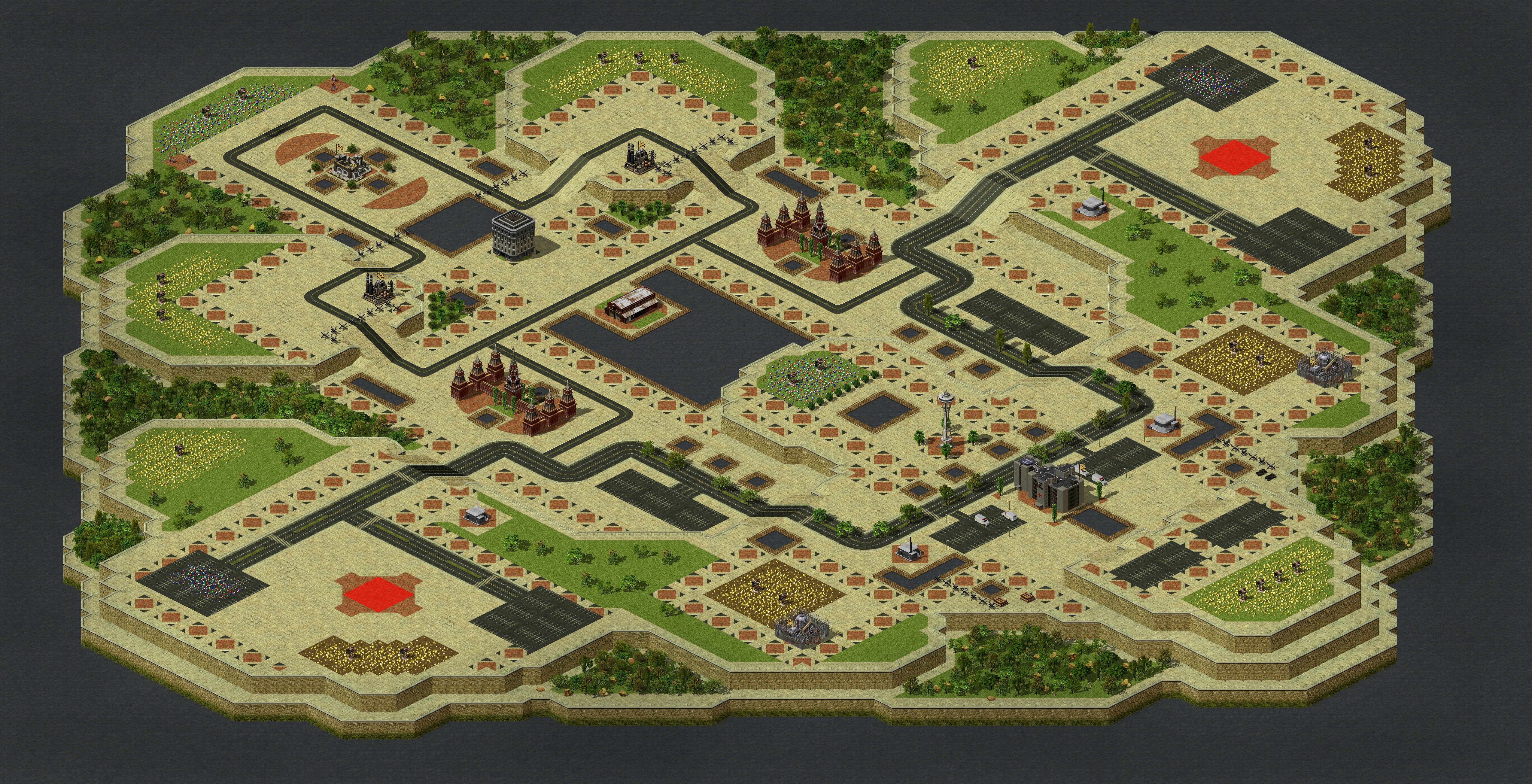 Rendered map: Knightfall
