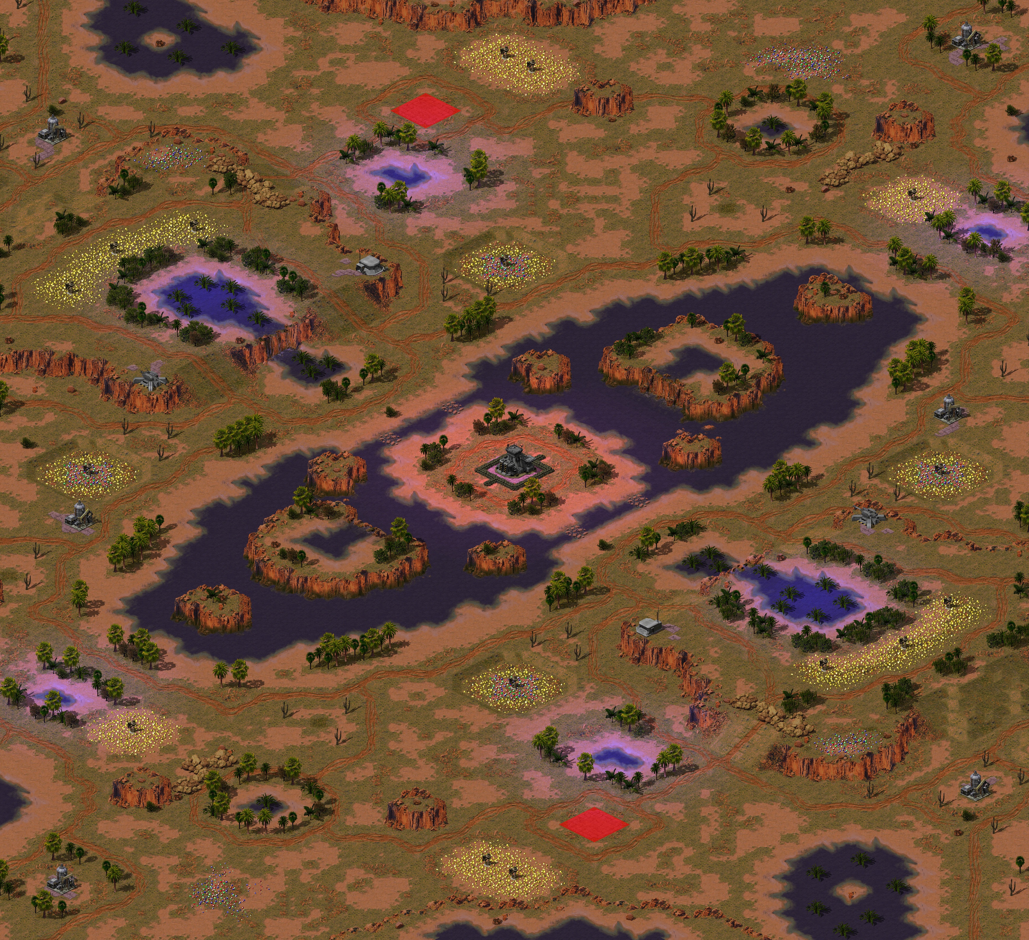Rendered map: Red Sun Lagoon