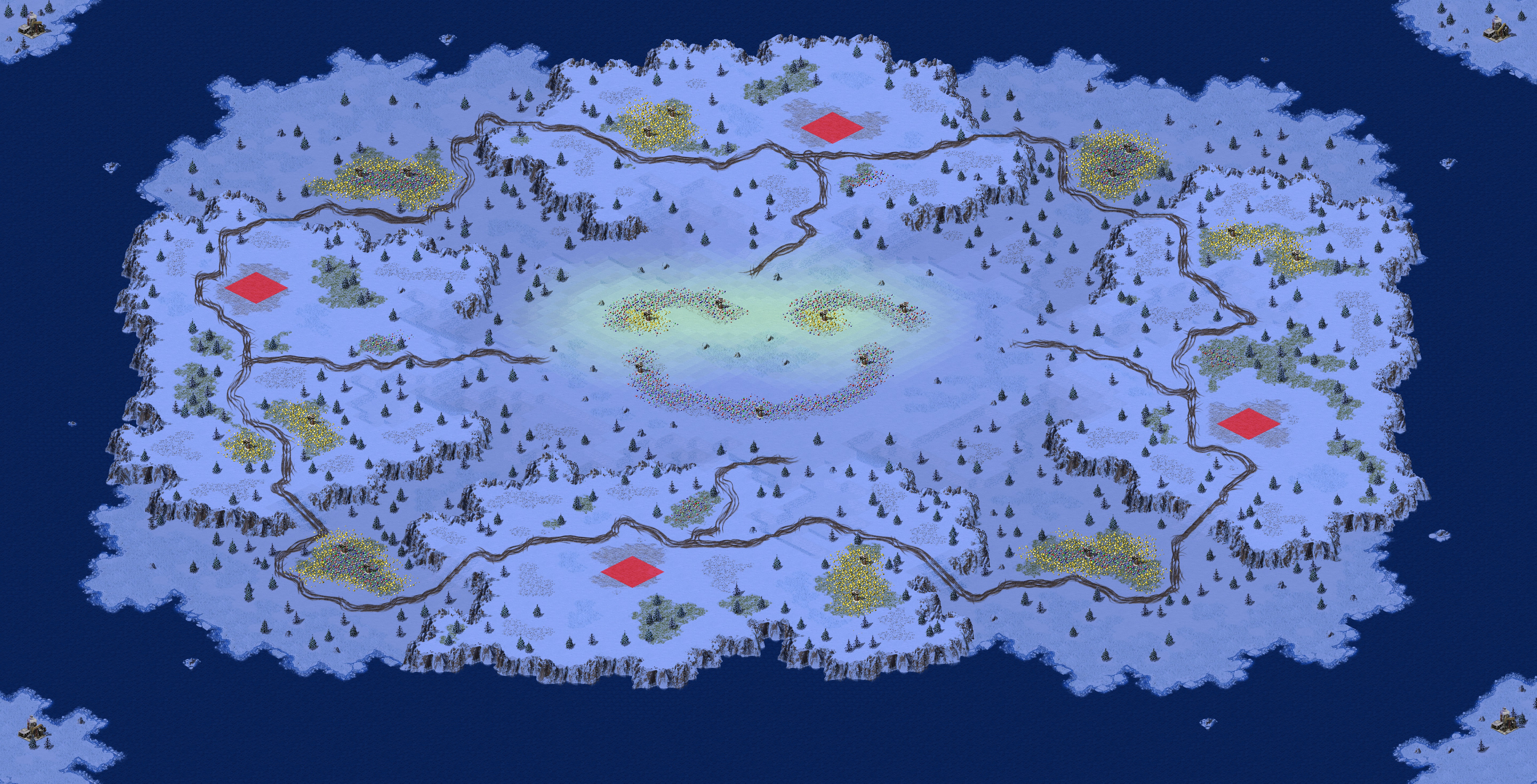 Rendered map: Titterland
