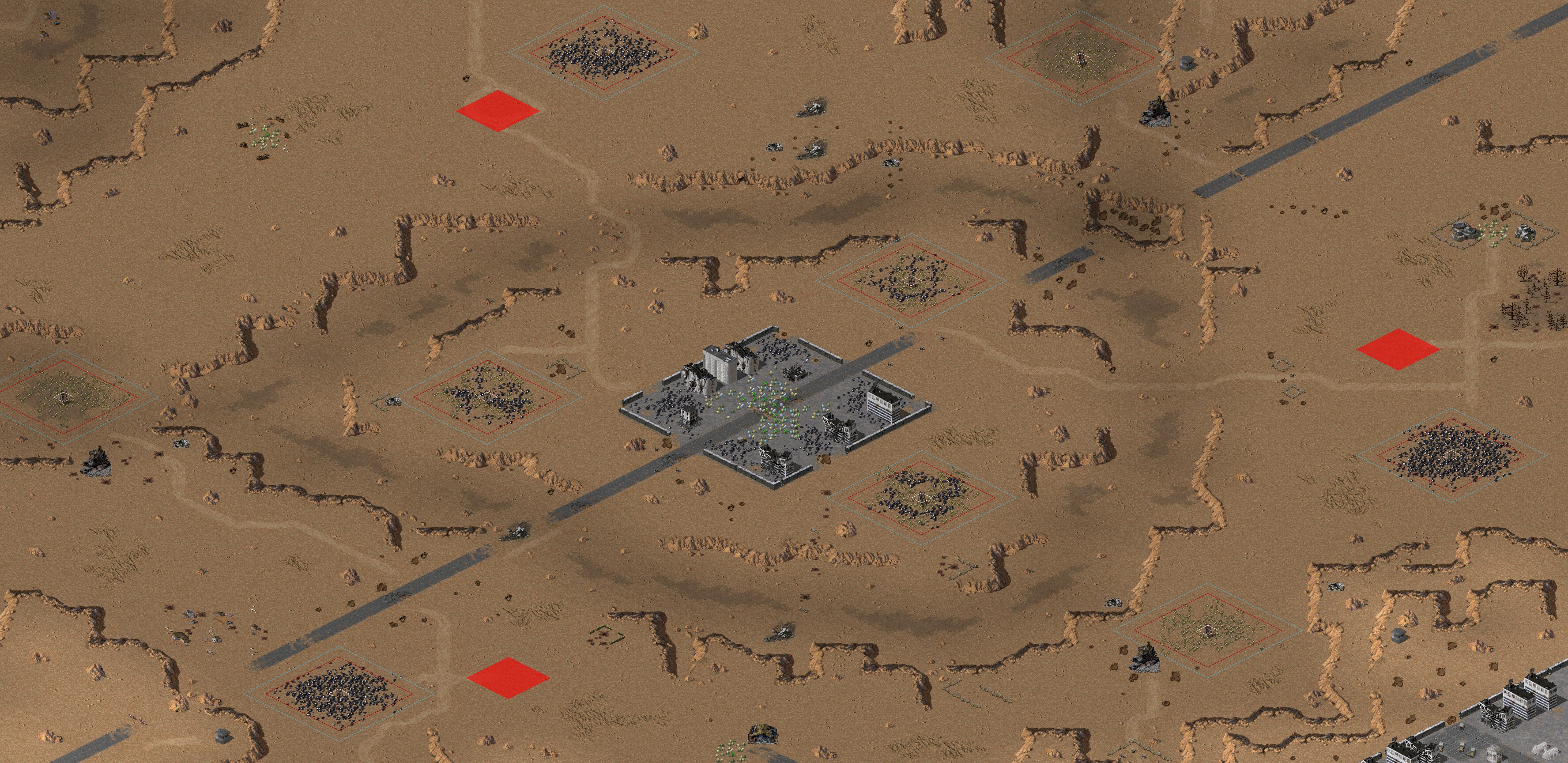 Rendered map: Rust in the dust