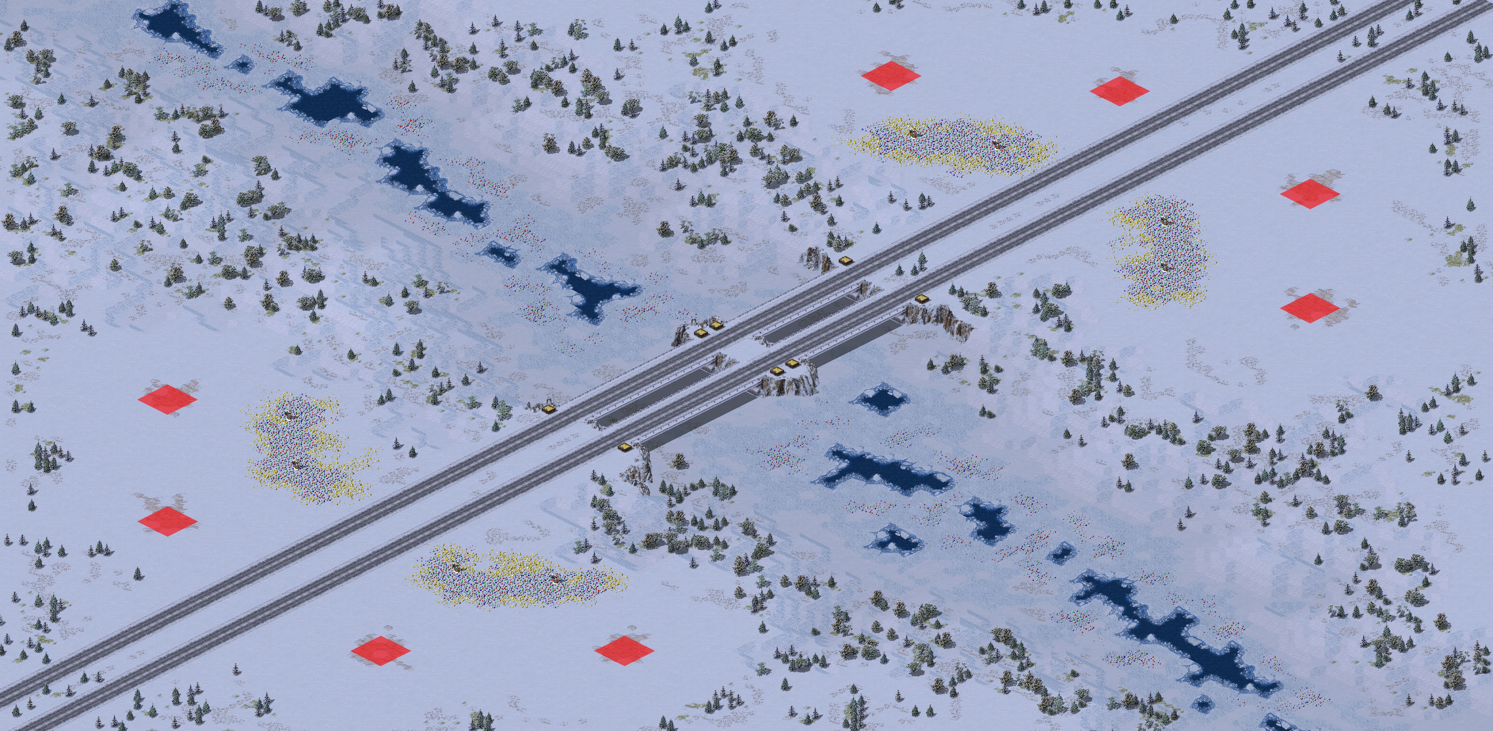 Rendered map: the Frozen