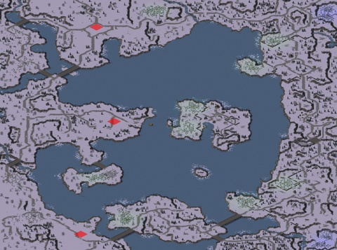 Rendered preview of Frosty Lake