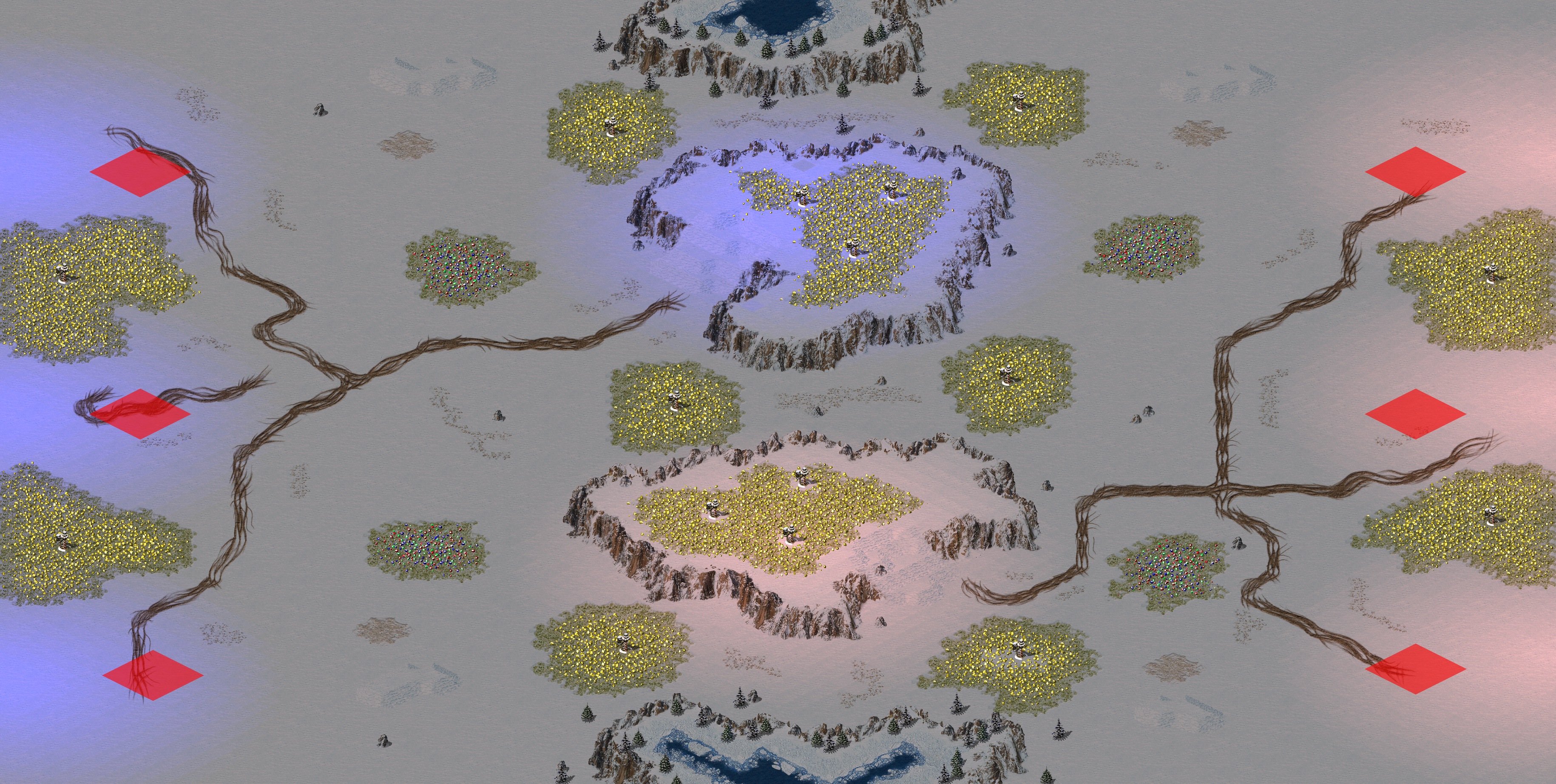 Rendered map: Egypt Journey (Snowy) (6)