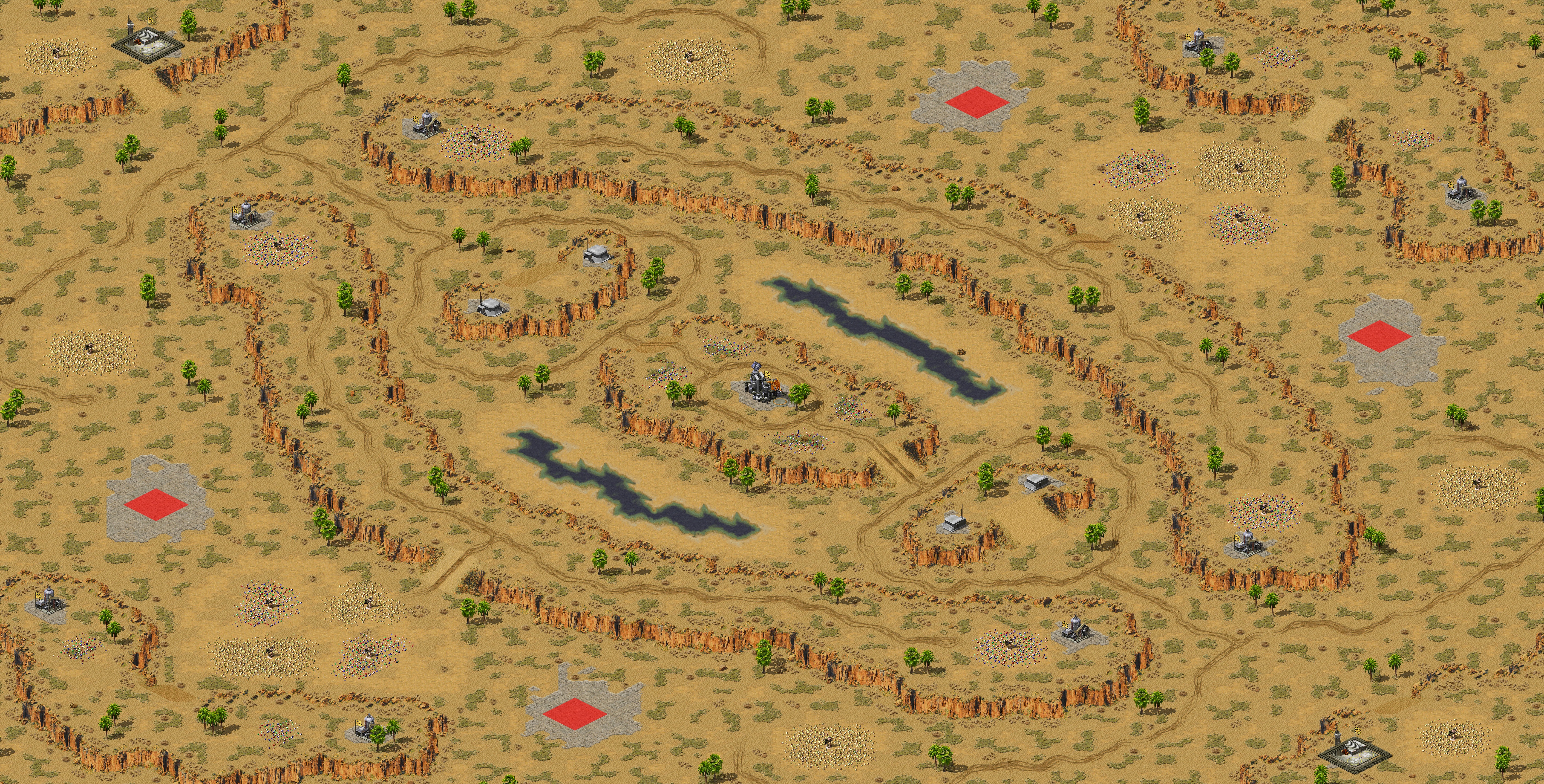 Rendered map: Sandbank Fissure (2-4)