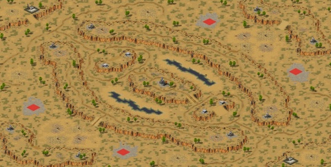 Rendered preview of Sandbank Fissure (2-4)