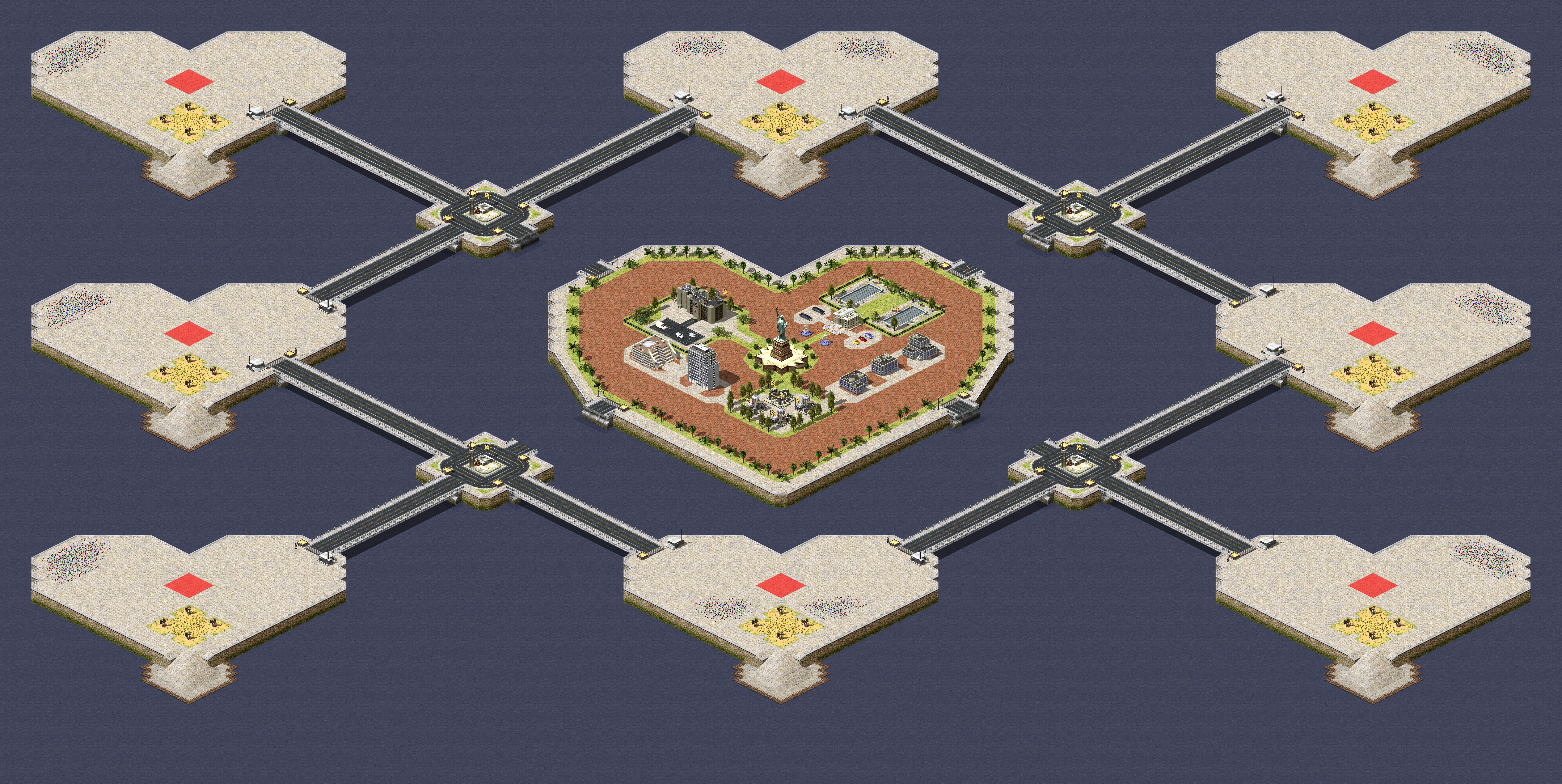 Rendered map: Heart of Ocean