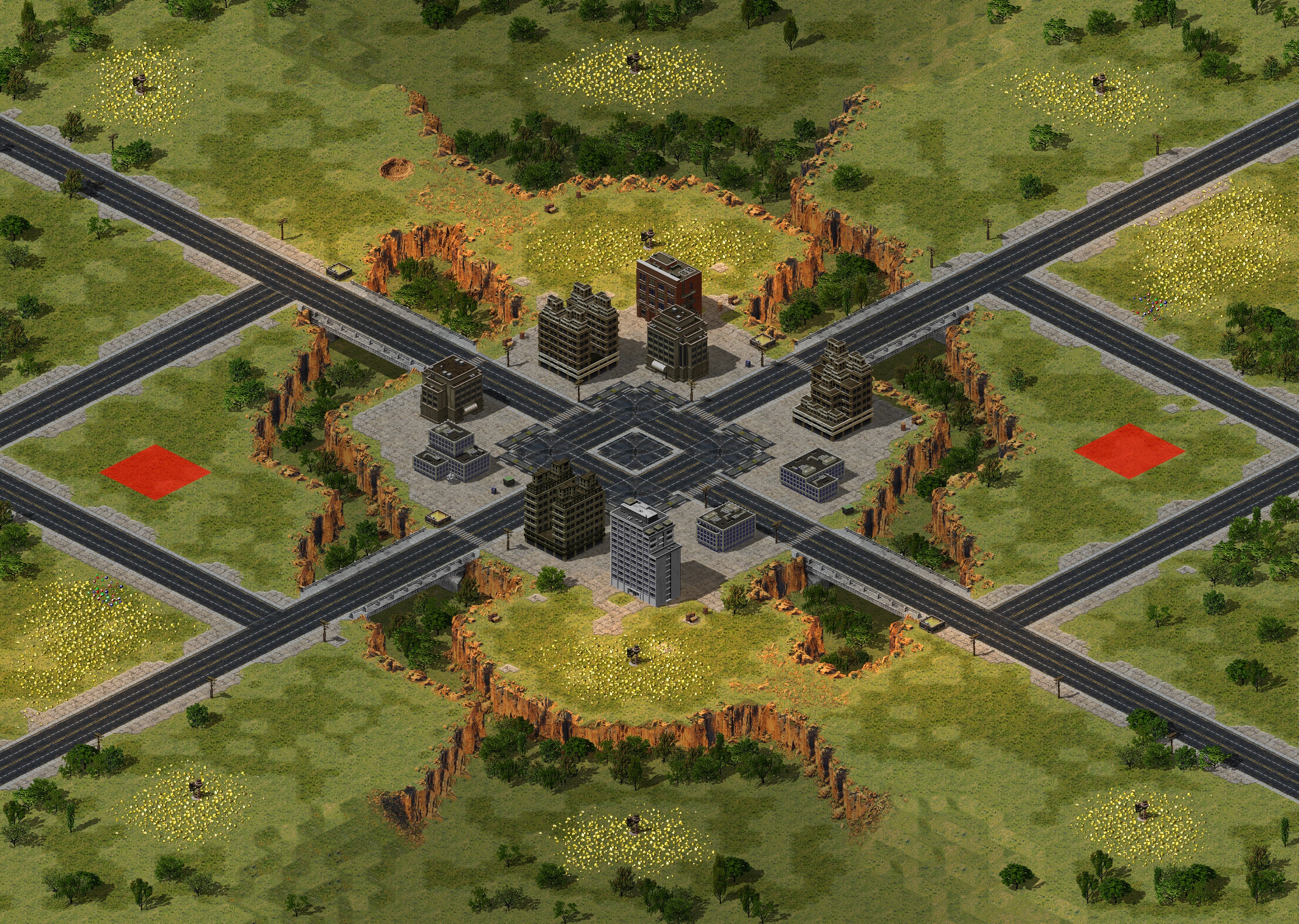 Rendered map: Urban Rush LE