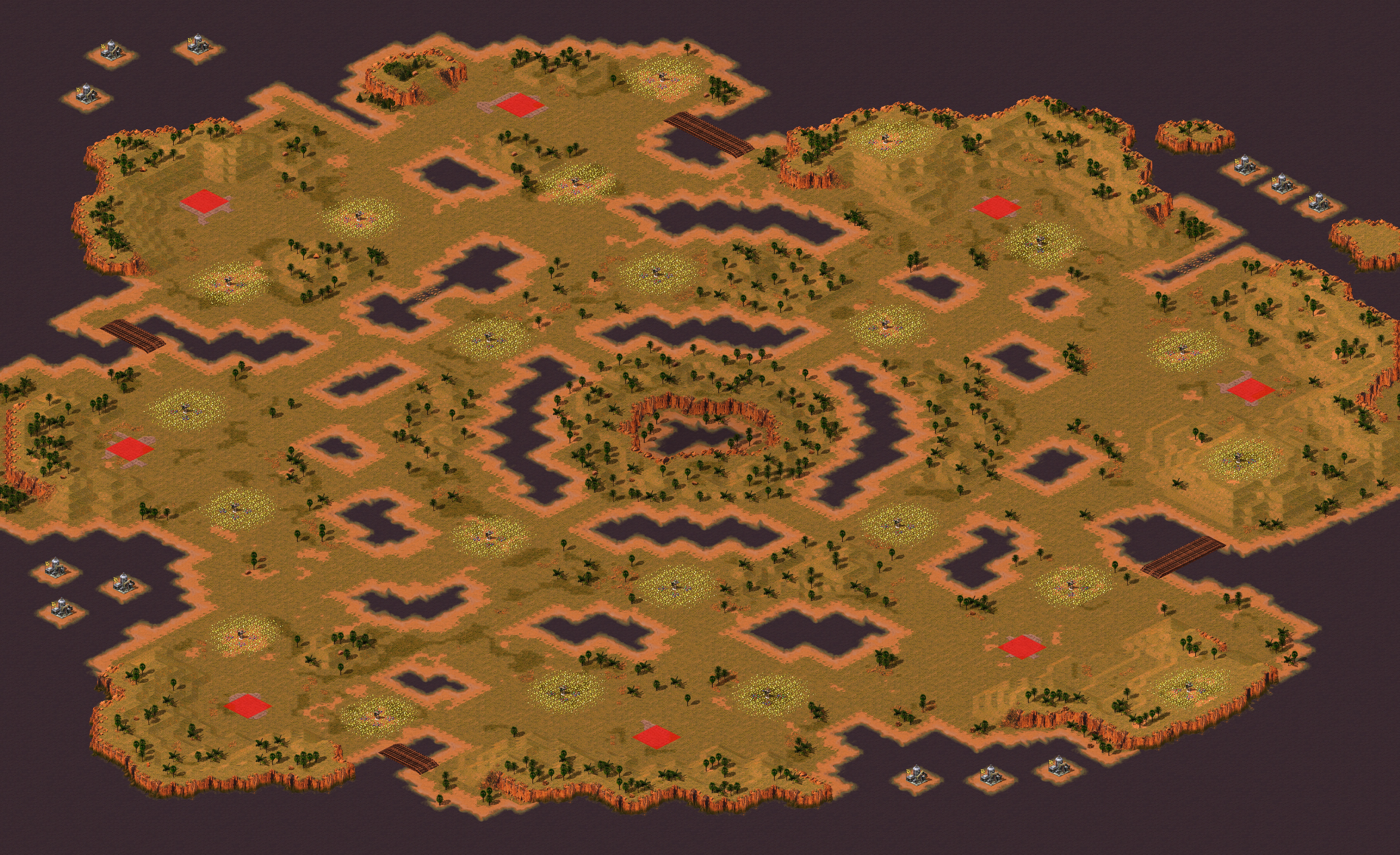 Rendered map: [8] Circle of Fire