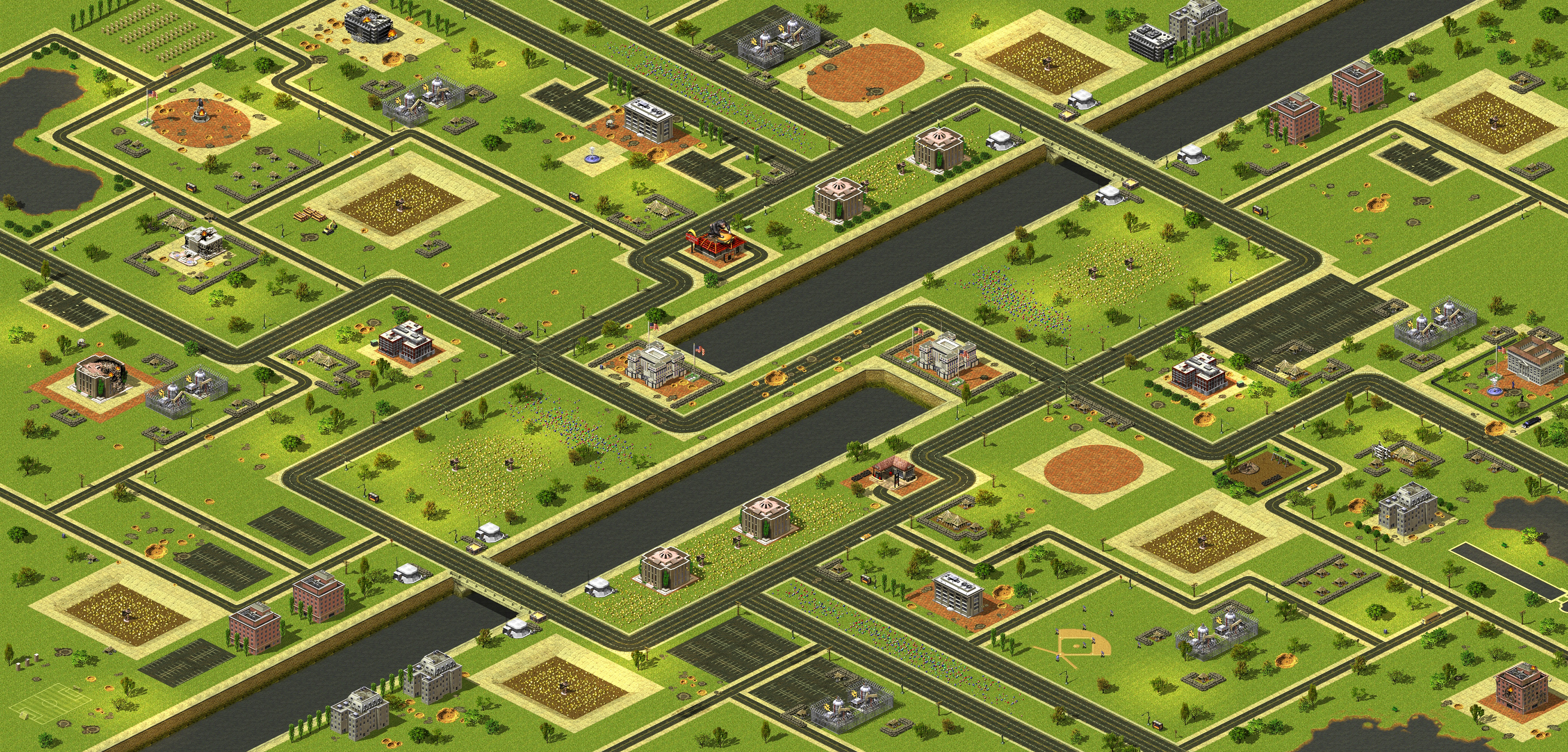 Rendered map: Army of the Potomac
