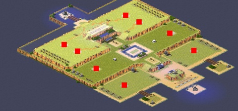 Rendered preview of Land Grab Ladder 4v4