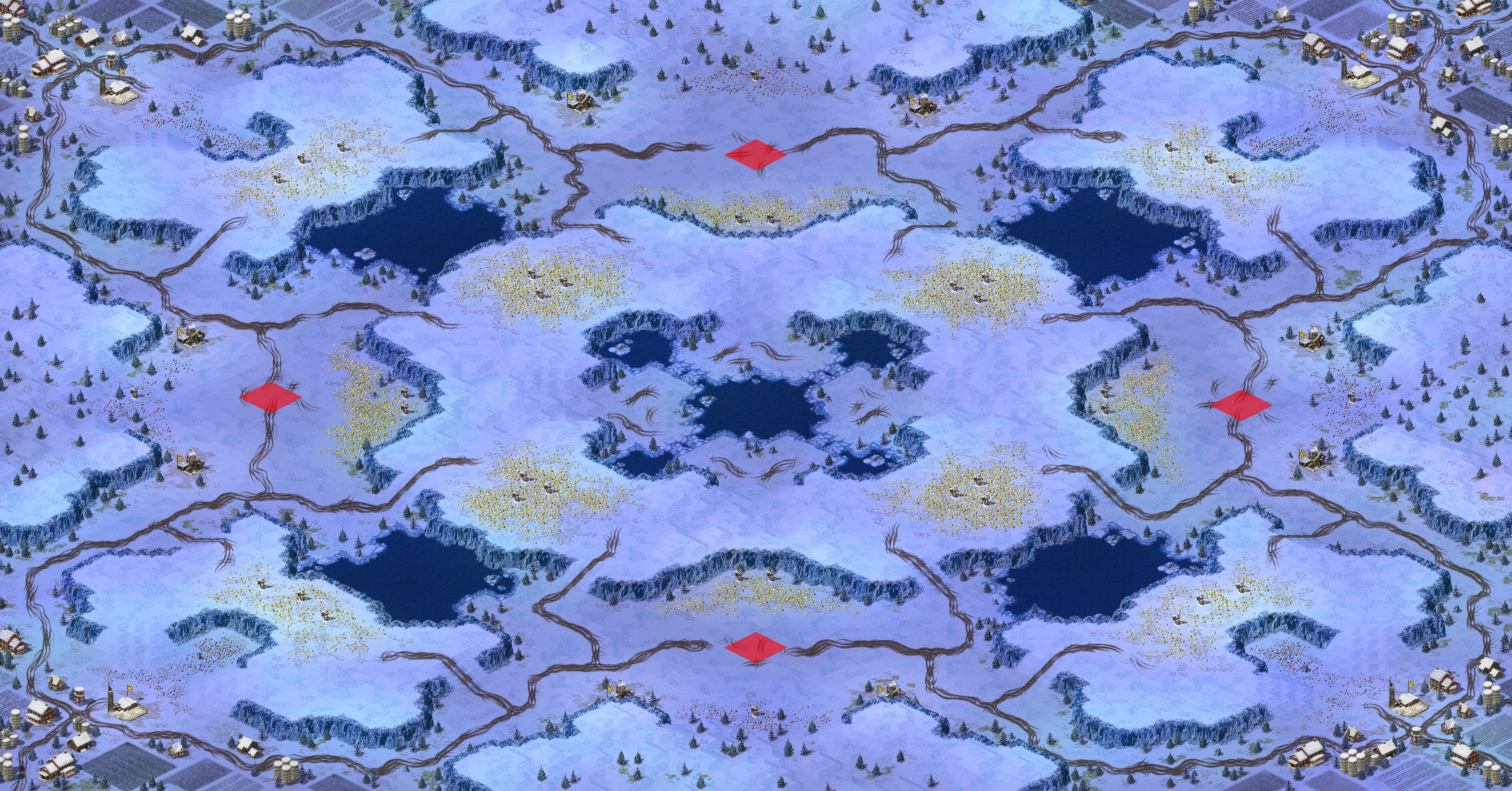 Rendered map: Winter Wonderland