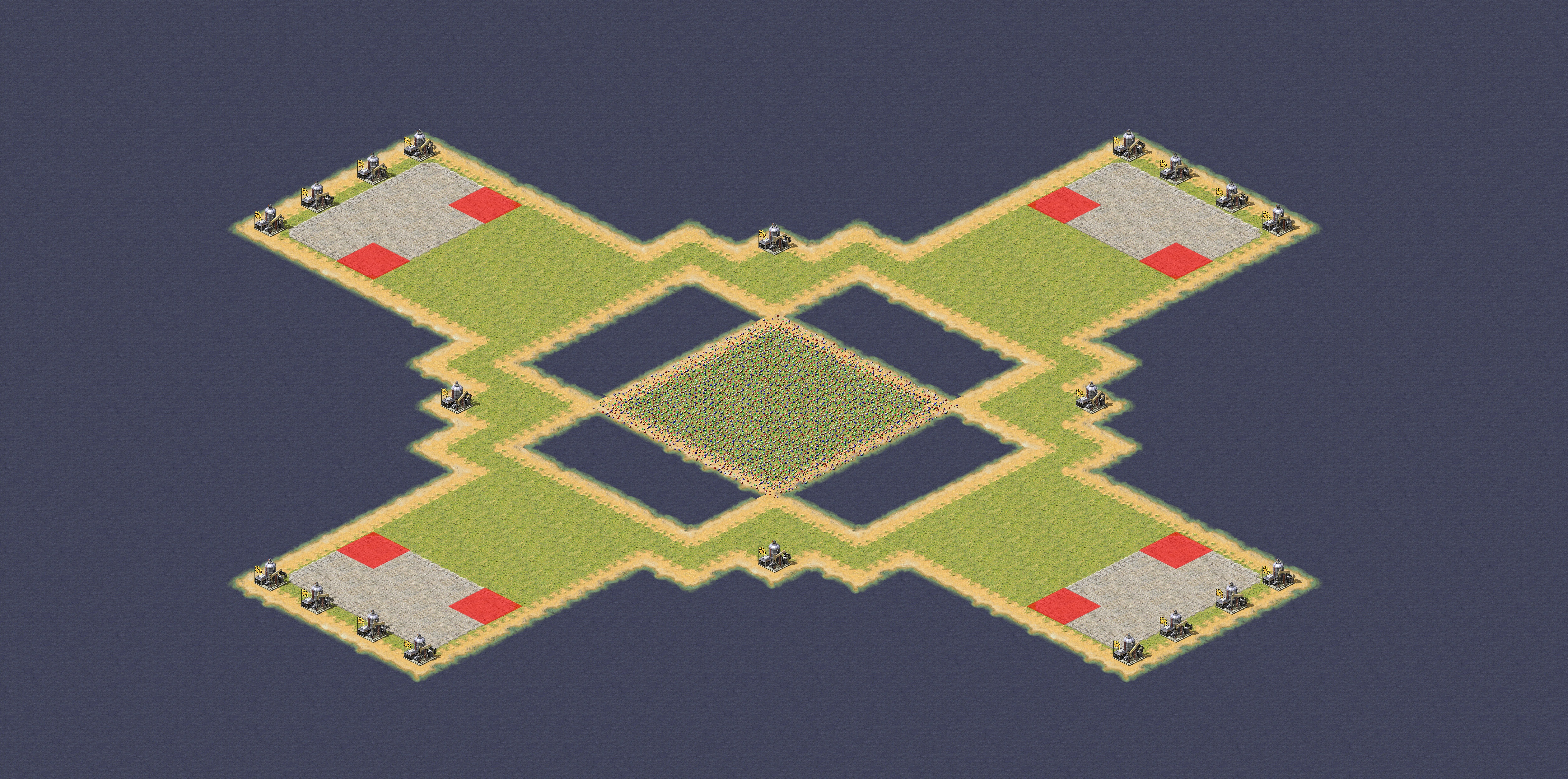 Rendered map: Oh No Card