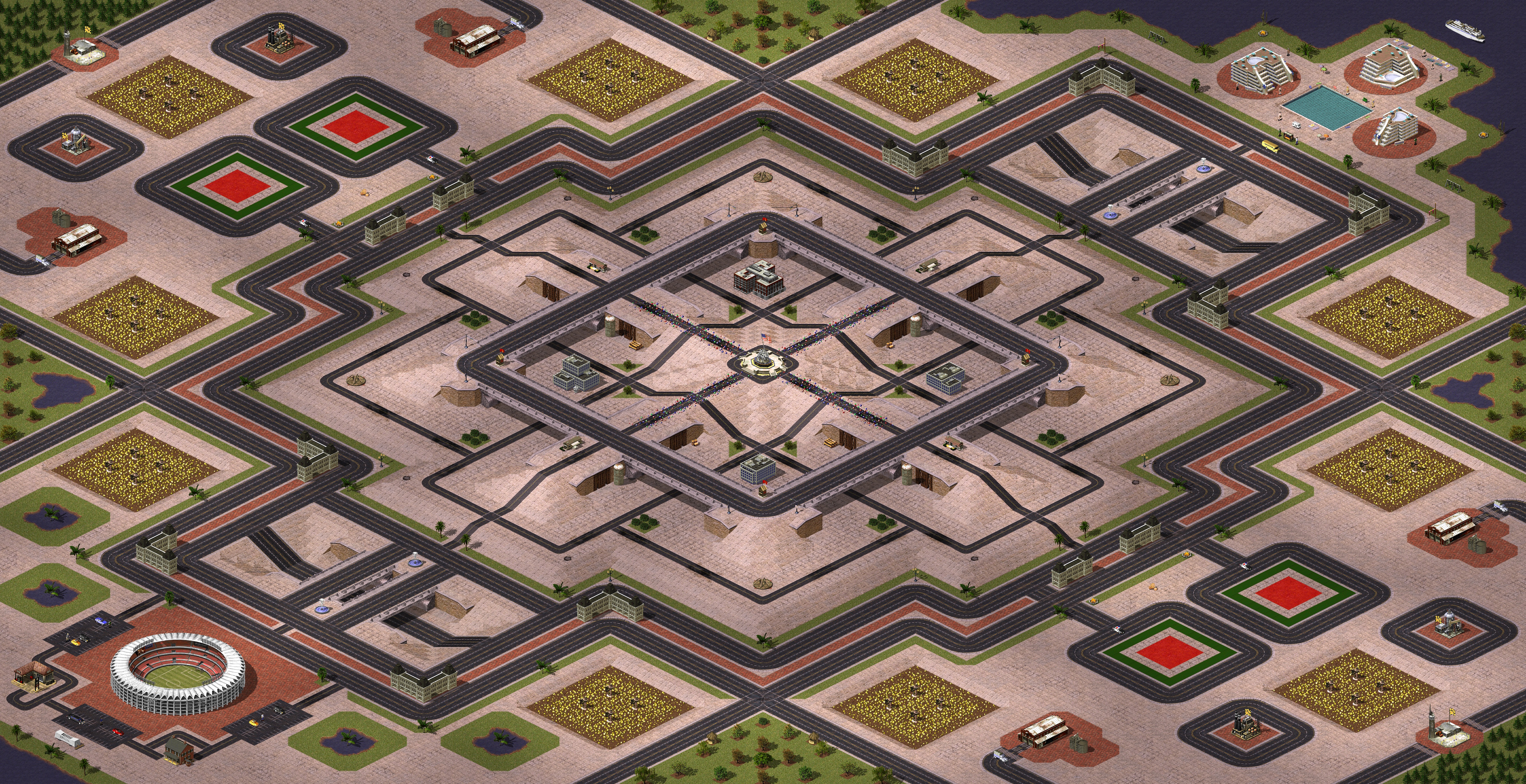 Rendered map: [4] Road Fighter