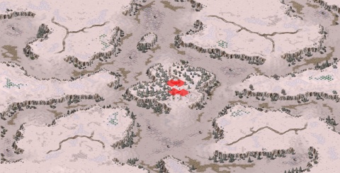 Rendered preview of Snow Valley (Land Rush)