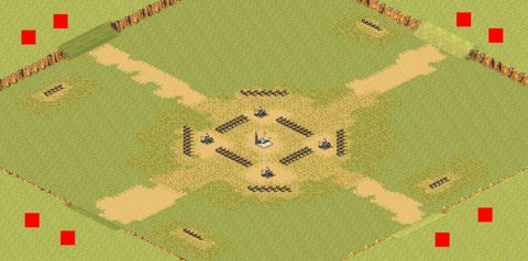 Rendered preview of 4V4 Gold Rush