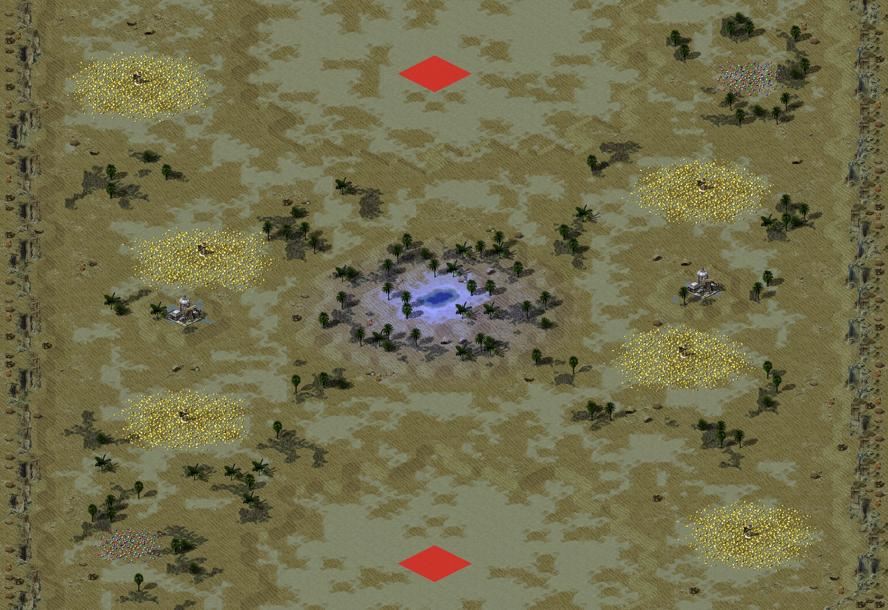 Rendered map: Dune Patrol II
