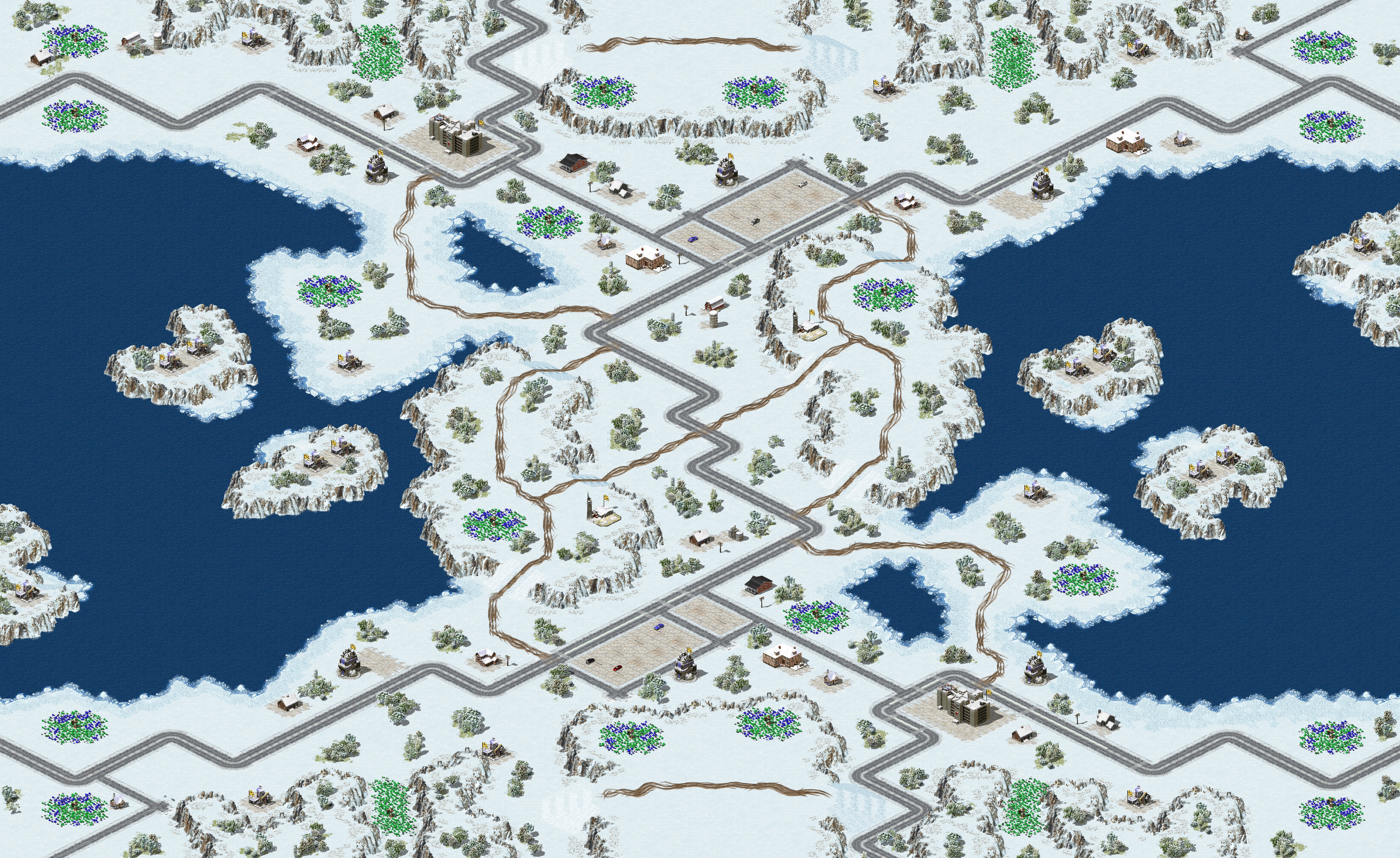 Rendered map: (6) Sub-Zero