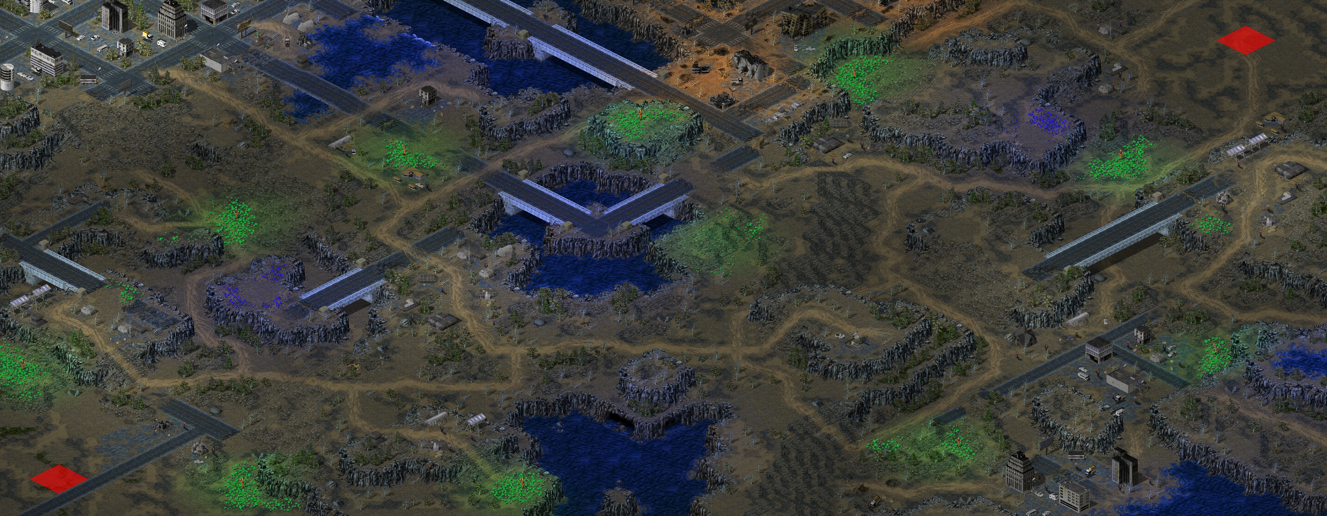 Rendered map: (2) Lonely River
