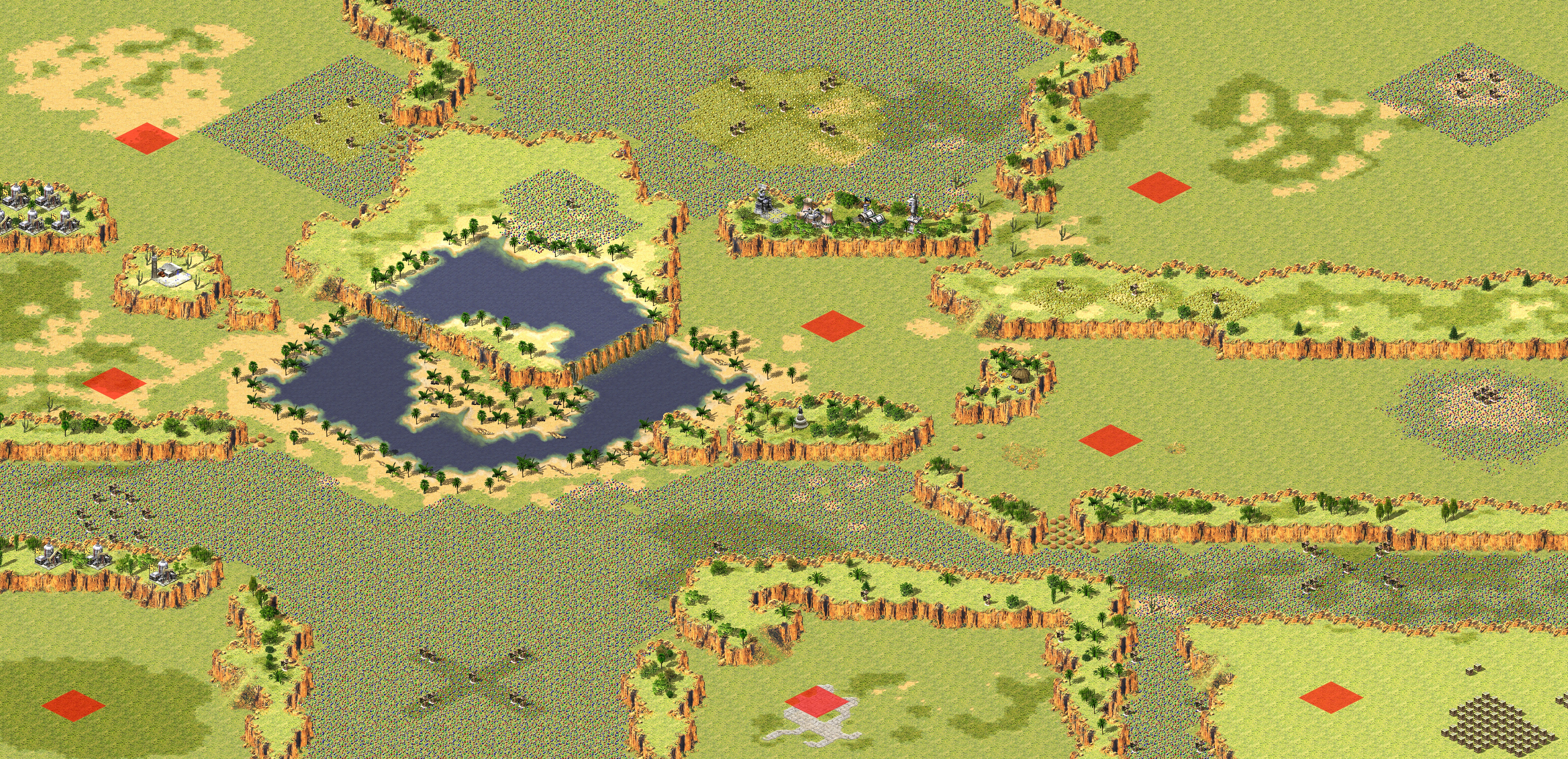 Rendered map: Content and Happy