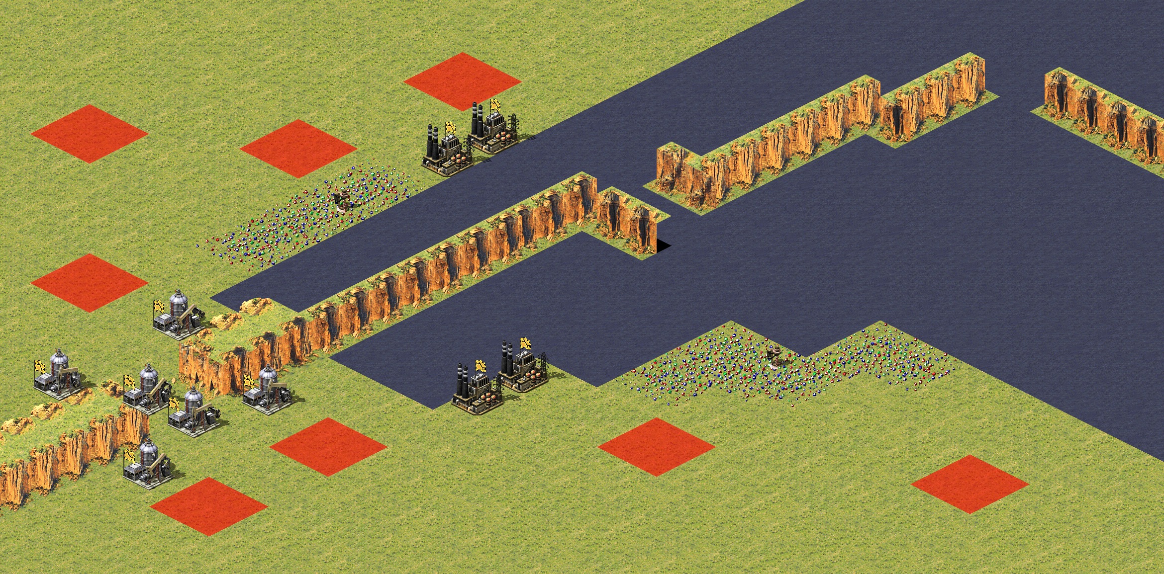 Rendered map: 4v4 Naval Combat