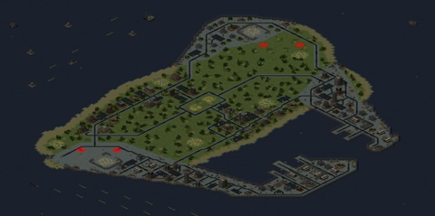 Rendered preview of Southwest Cay