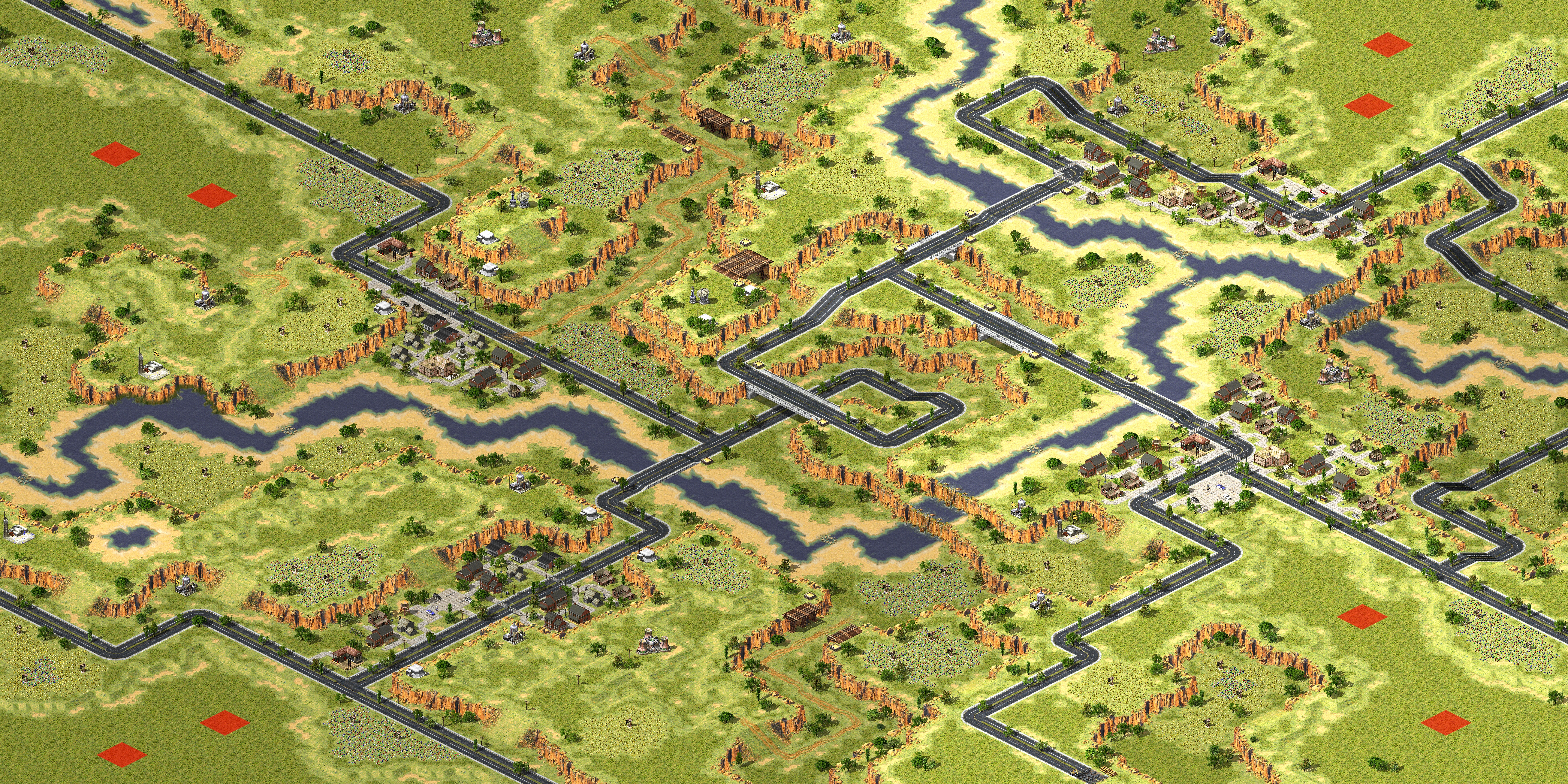 Rendered map: Flesh Battlefield