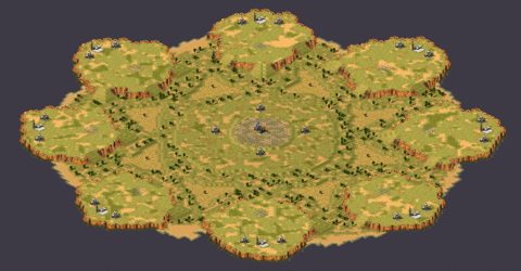 Rendered preview of Melee - Round Table (4)