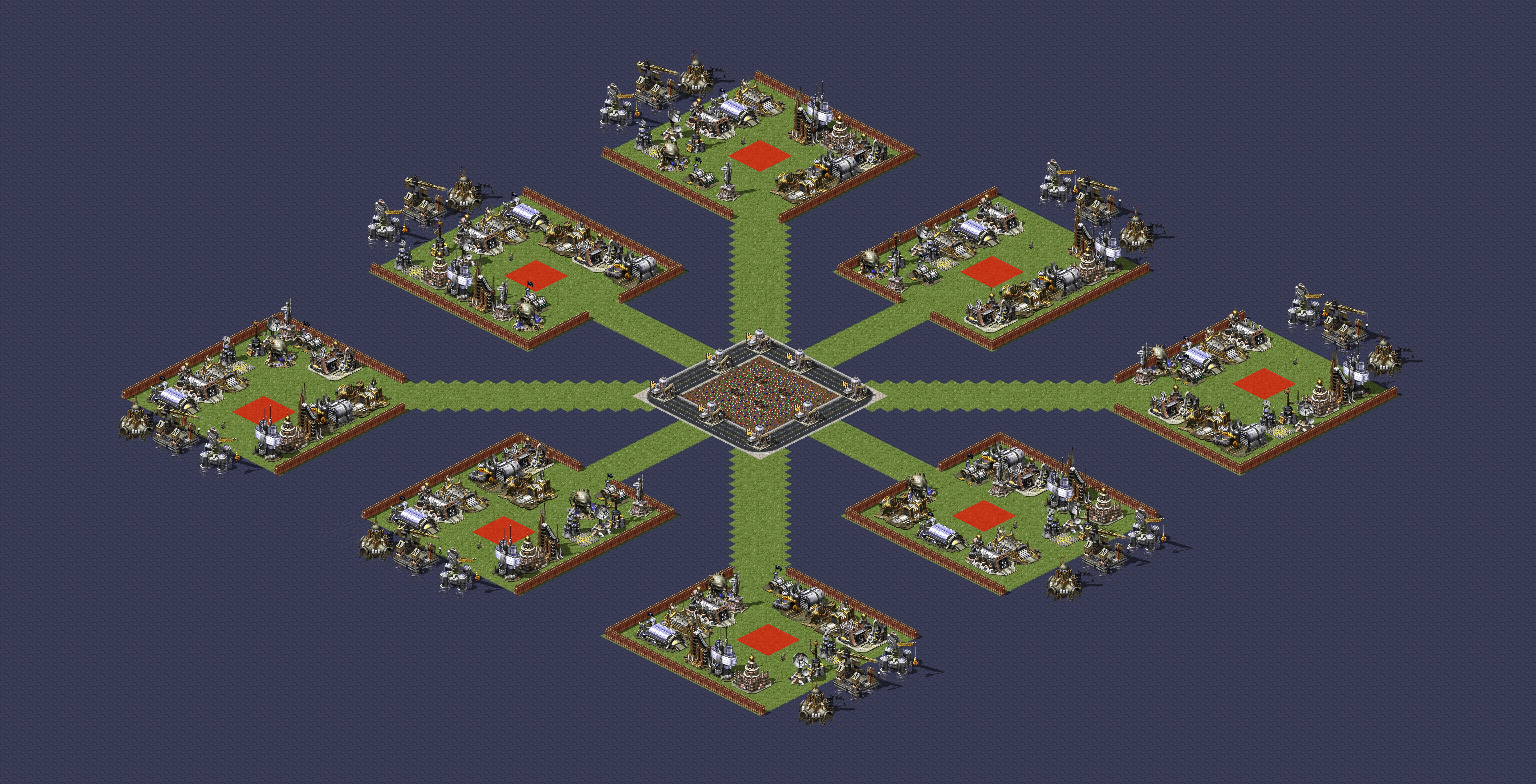 Rendered map: Tech Chaos