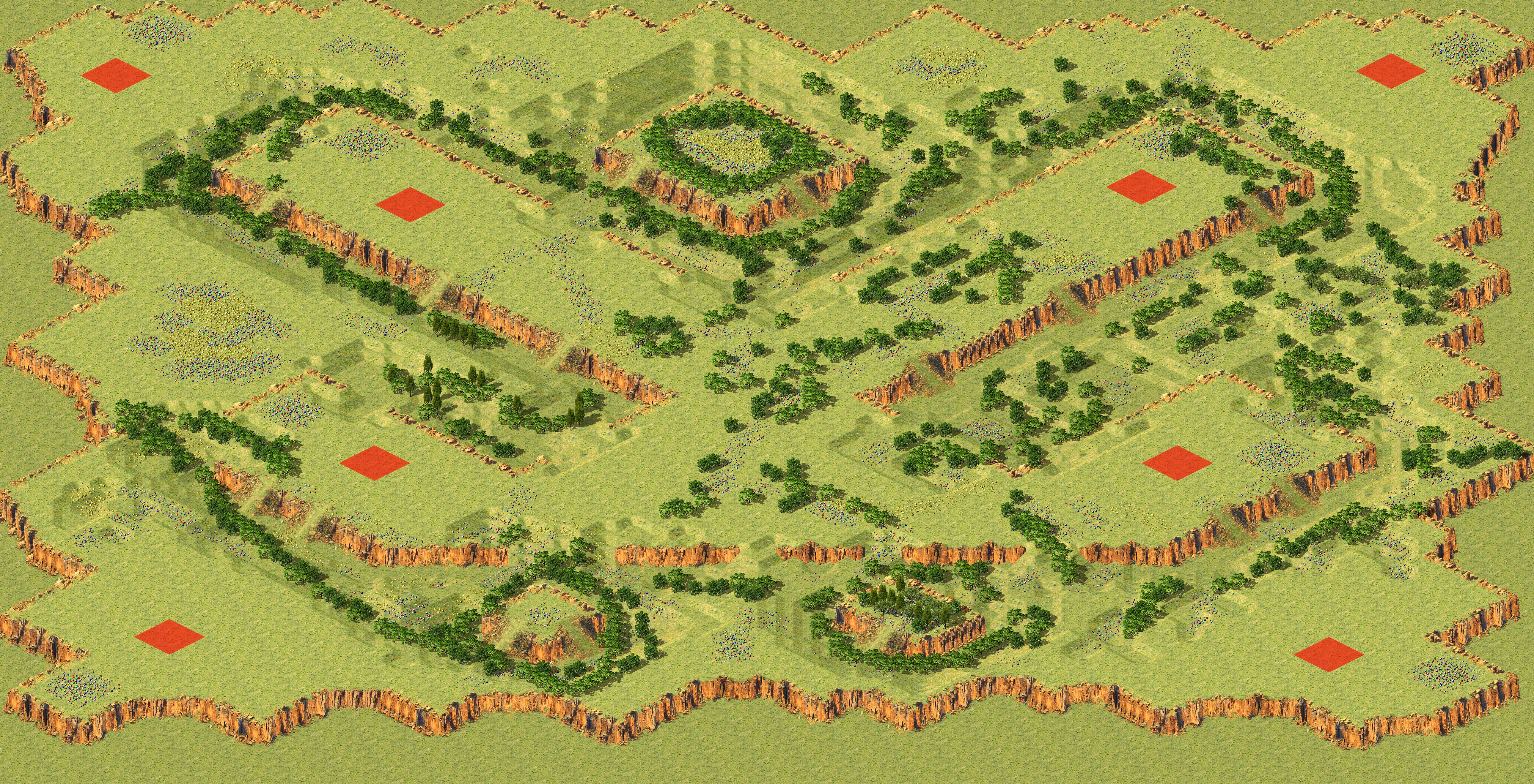 Rendered map: Plateau Lion