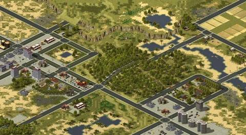 Rendered preview of Anytown, Amerika
