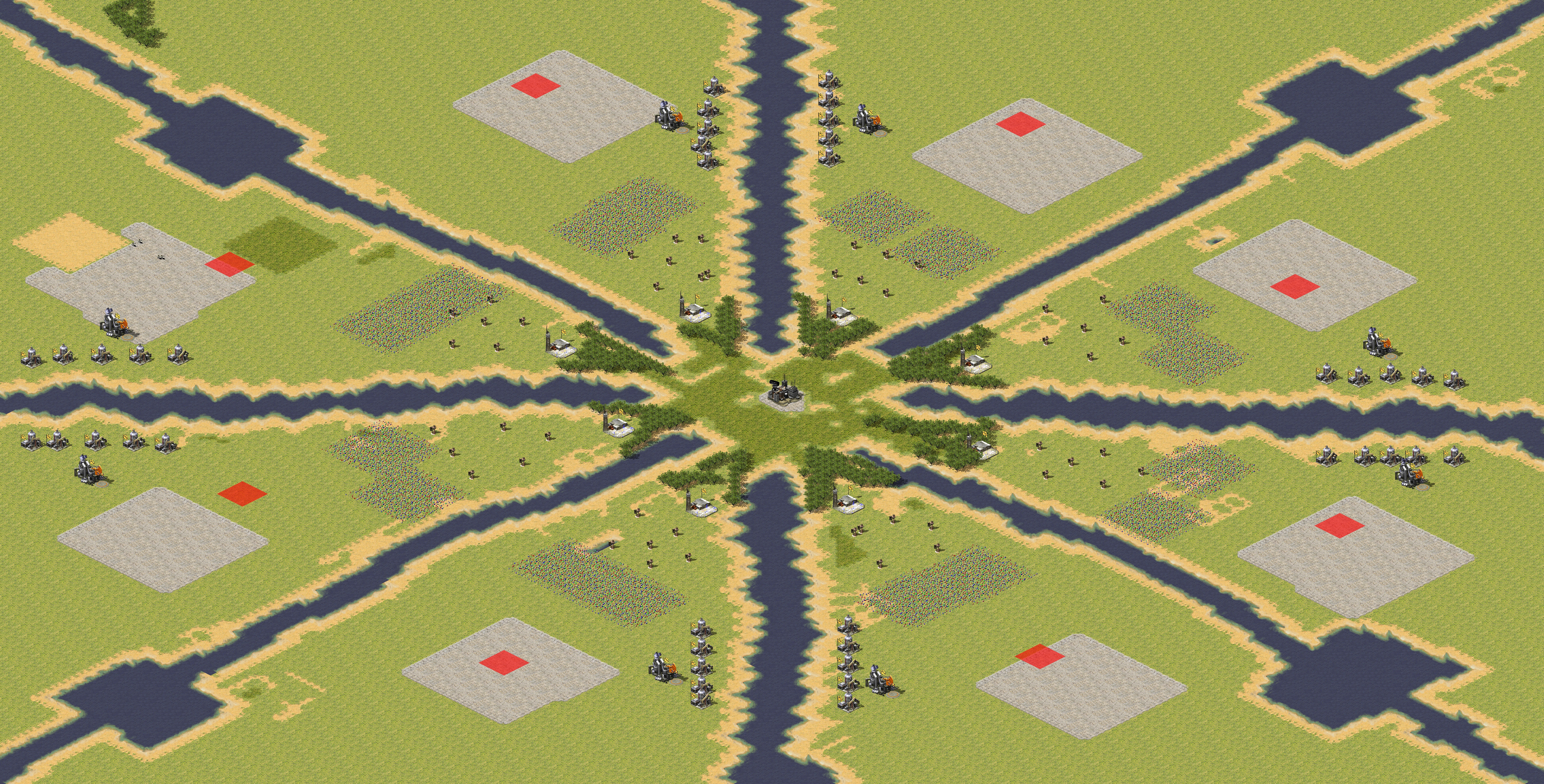 Rendered map: Shattered Frontier Outpost