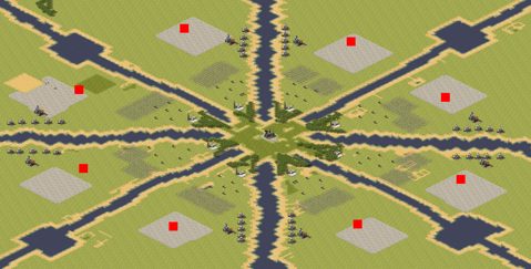 Rendered preview of Shattered Frontier Outpost