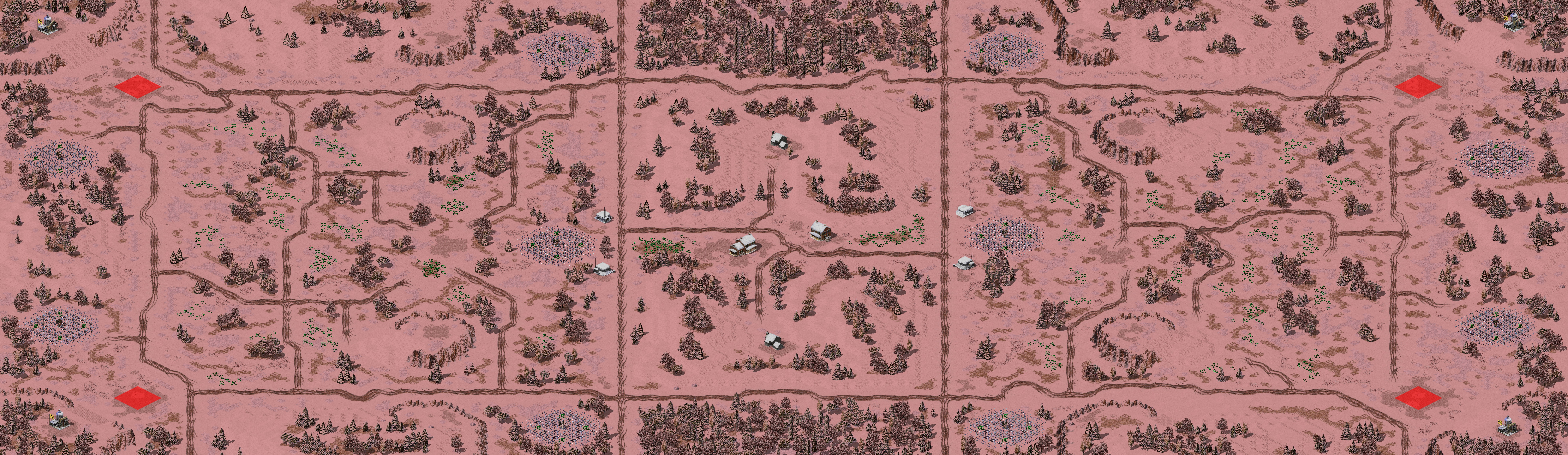 Rendered map: Blue Hawaii
