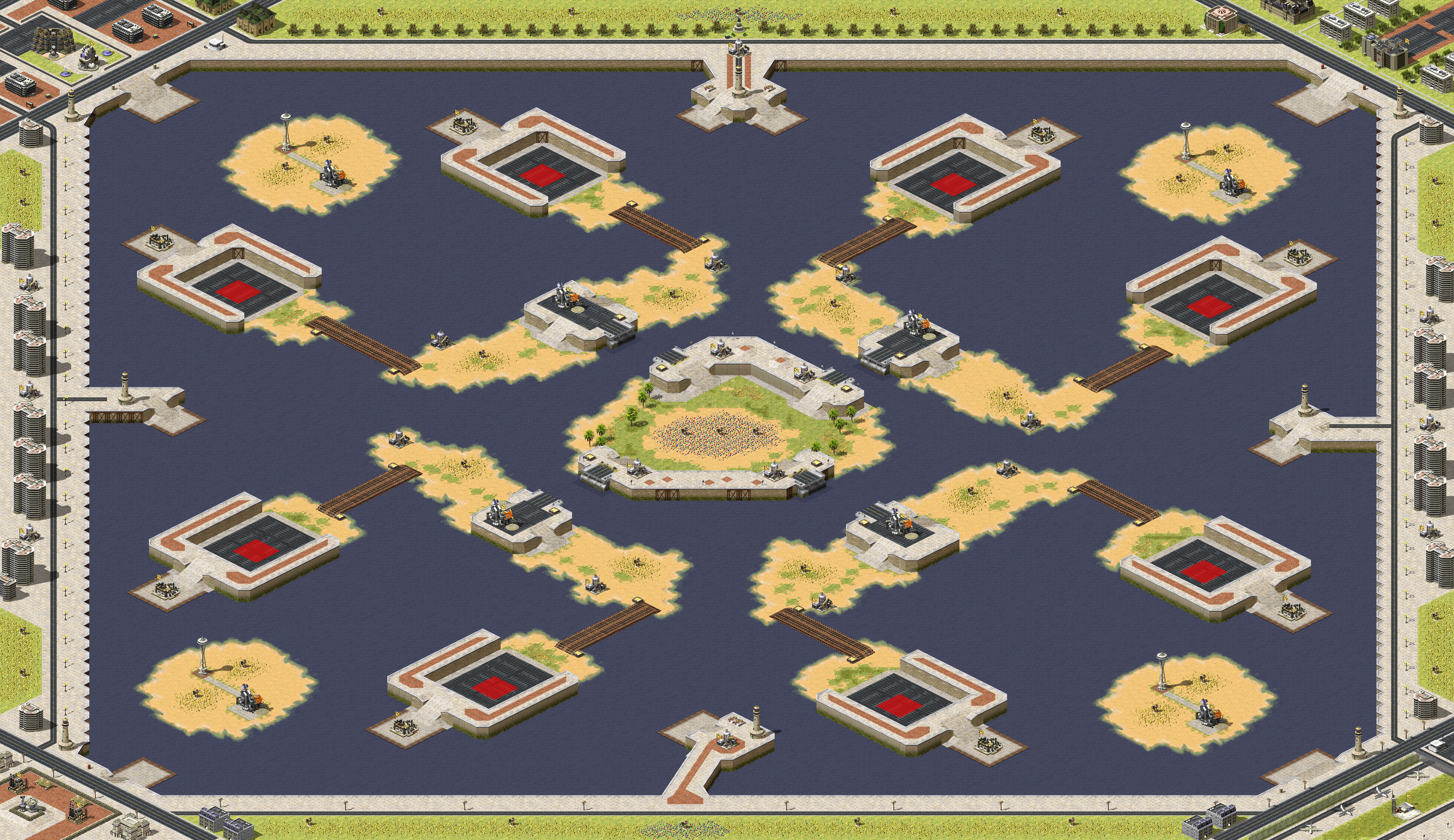 Rendered map: Lake 8