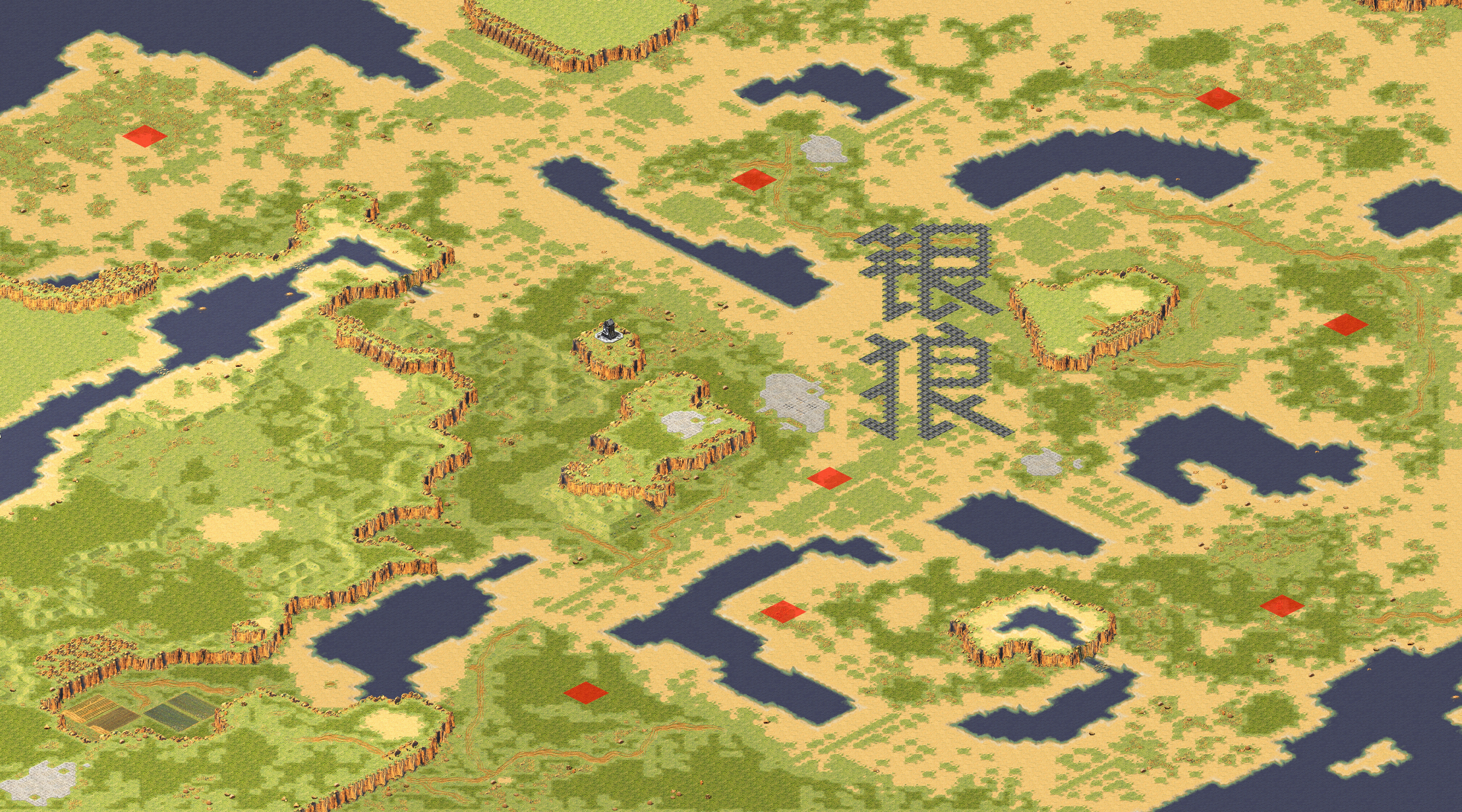Rendered map: Apocalypse Prism Ridge Tank