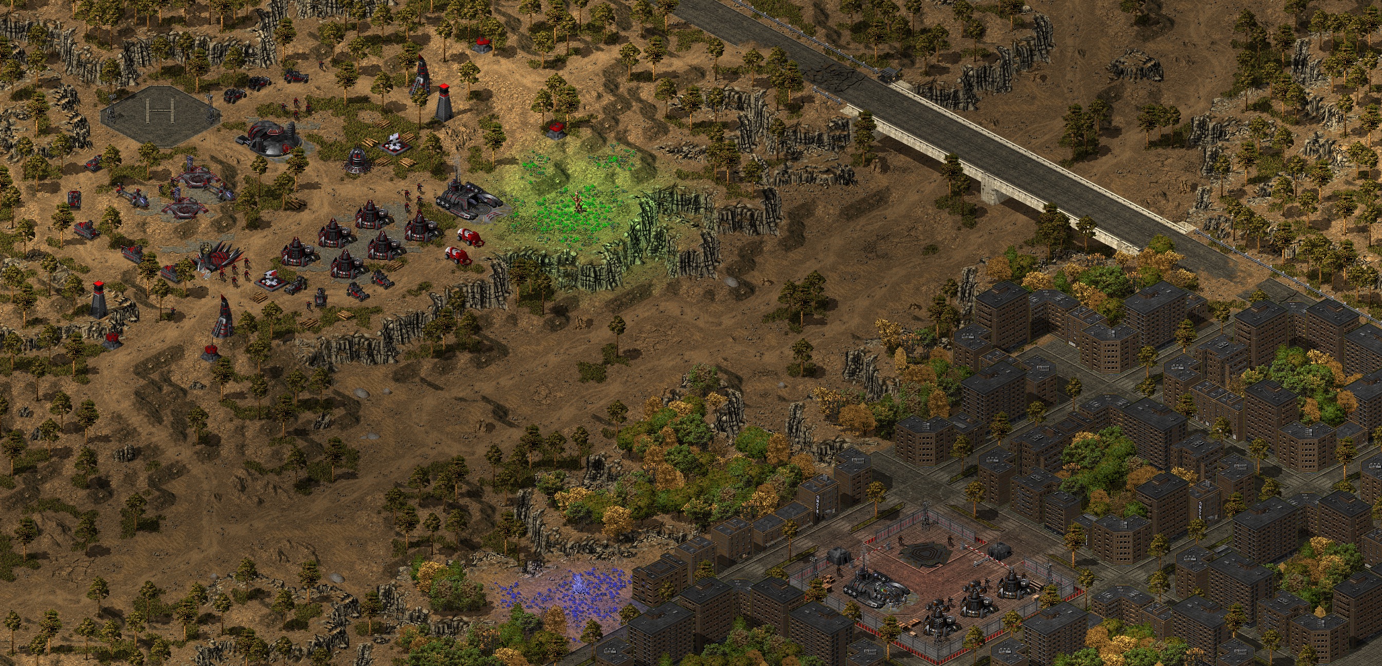 Rendered map: Nod Covert Operation: Anachronia