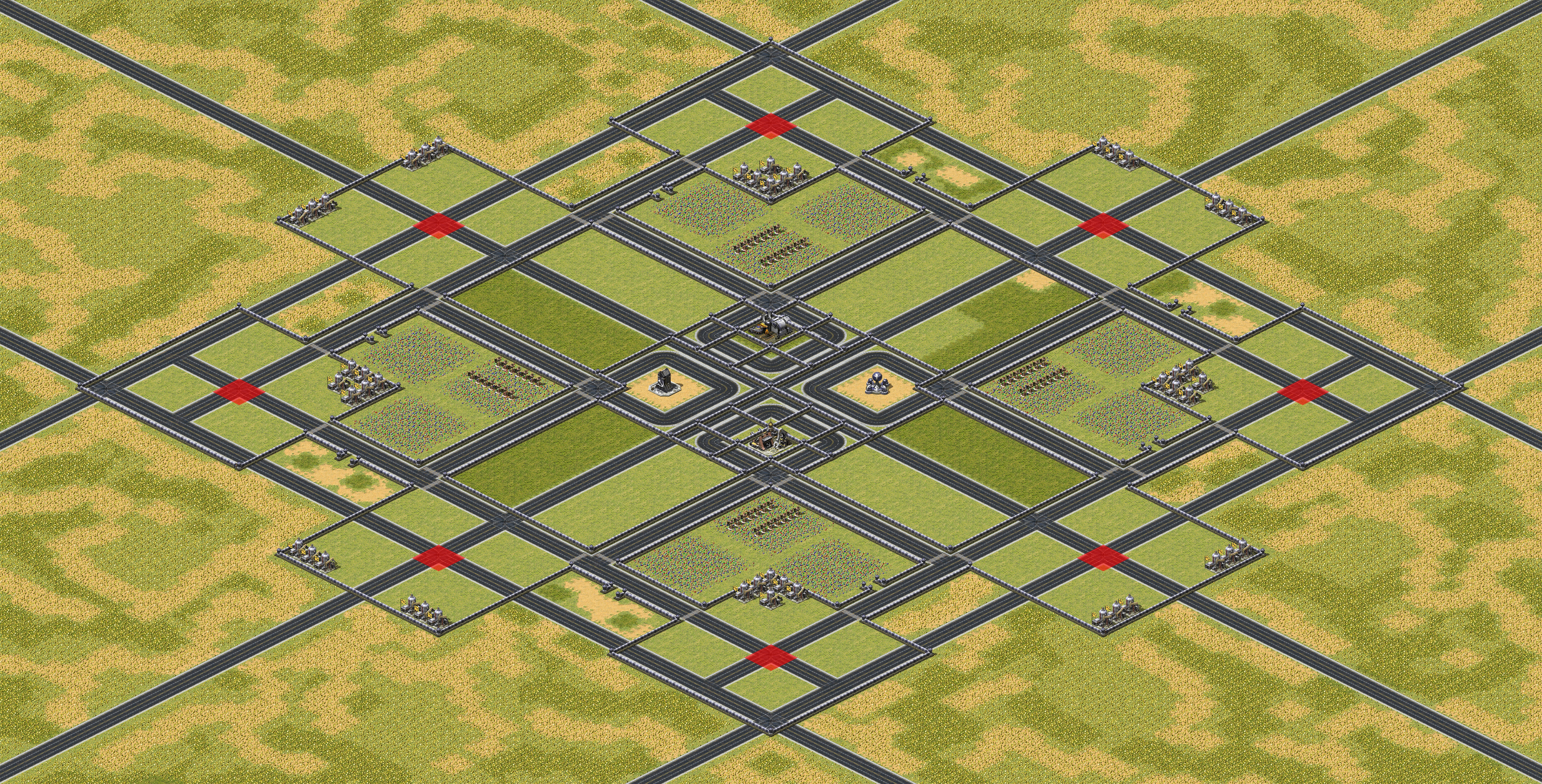 Rendered map: Golden Siege Fury (2-8)