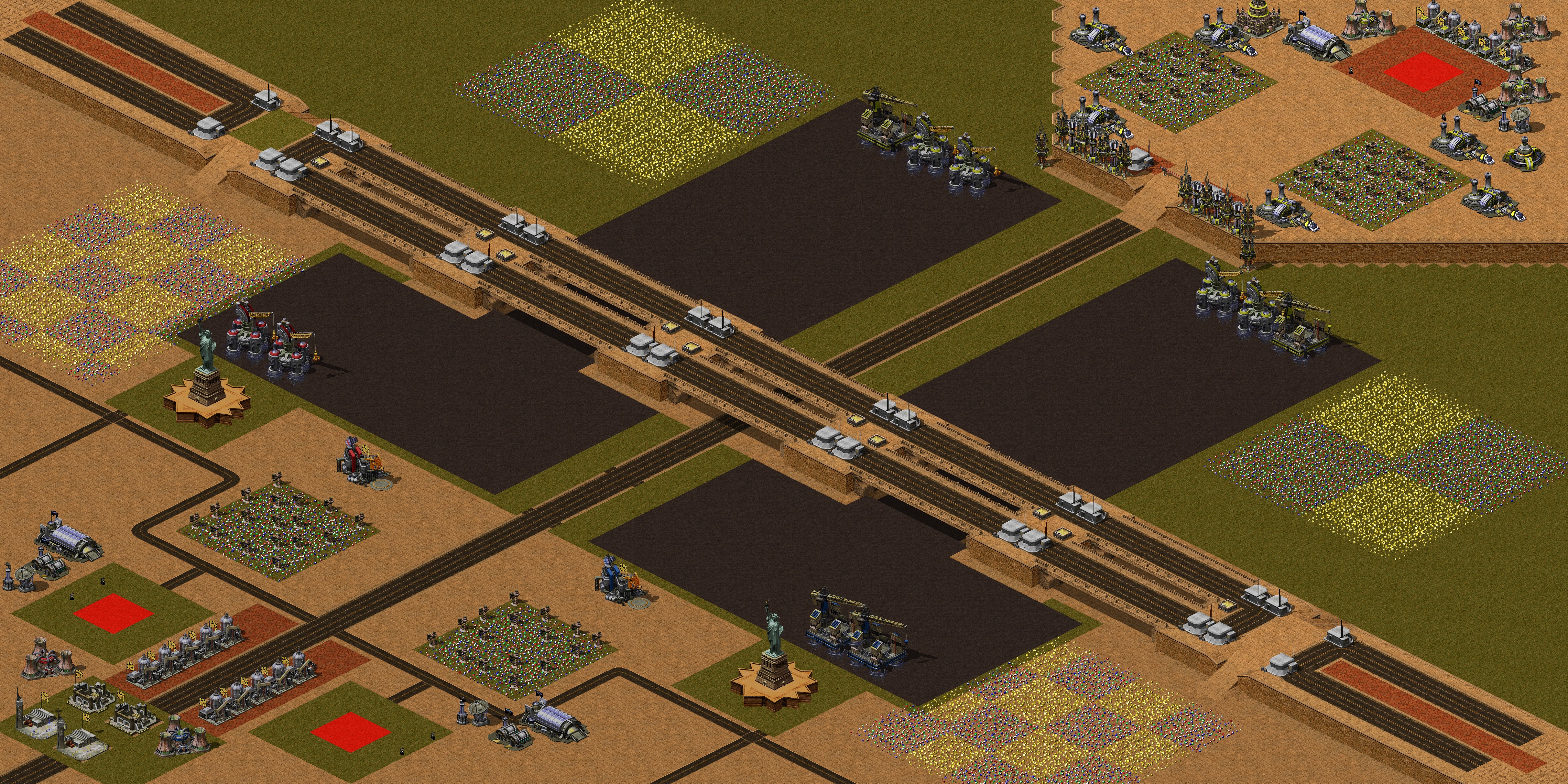 Rendered map: Gulf War (1v2)