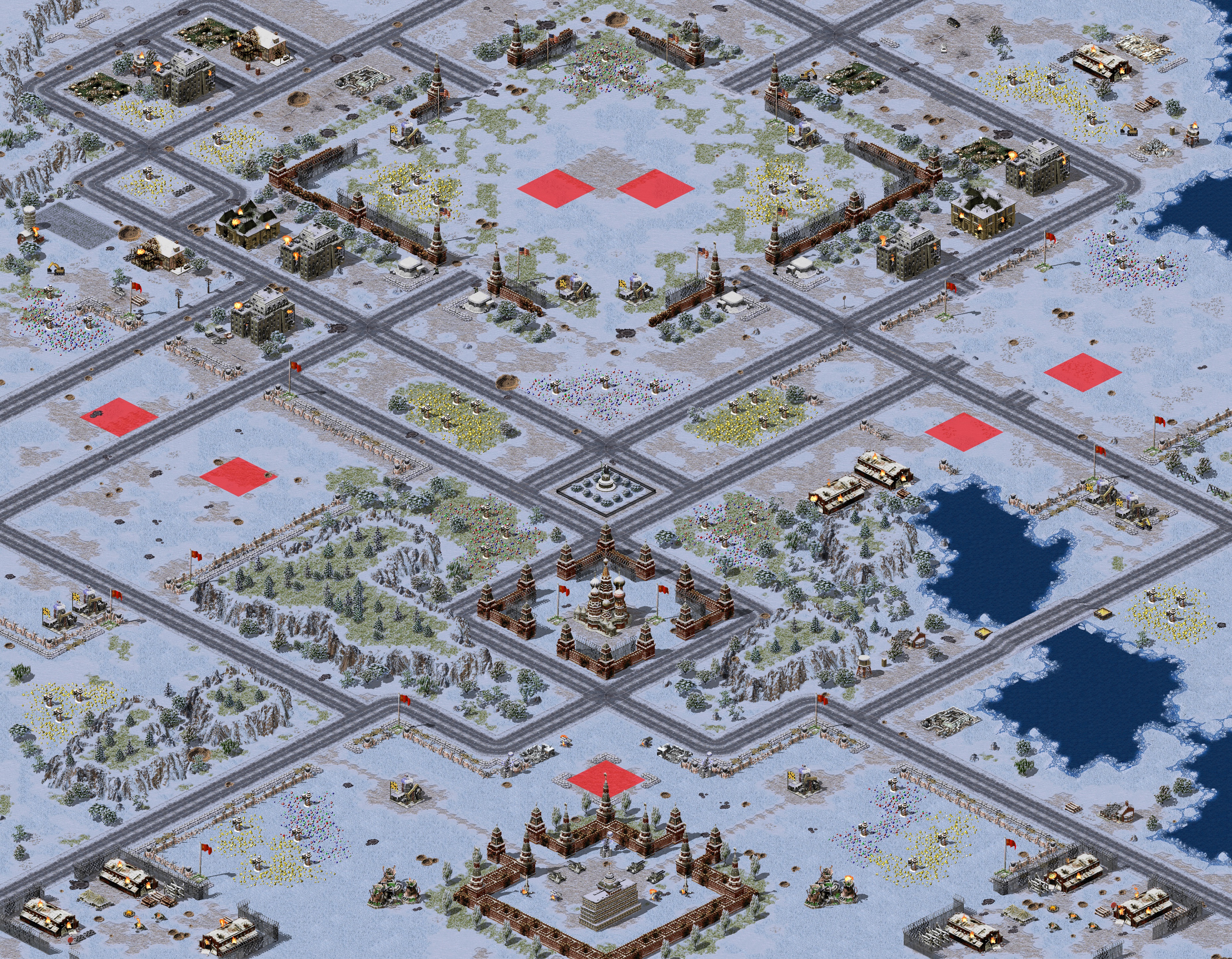 Rendered map: 2024 RA Melee - Moscow Storm