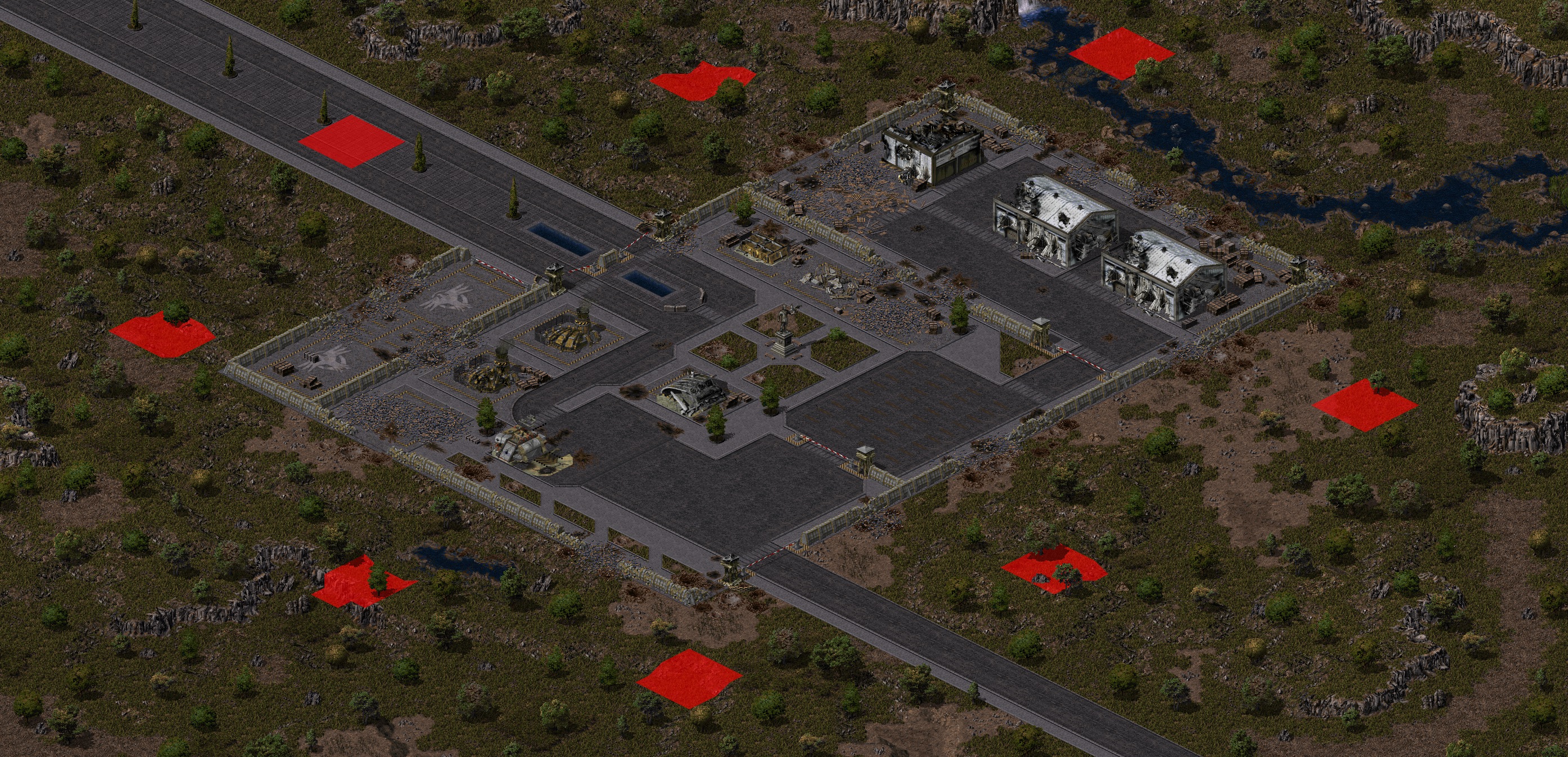 Rendered map: Fort Sheppard