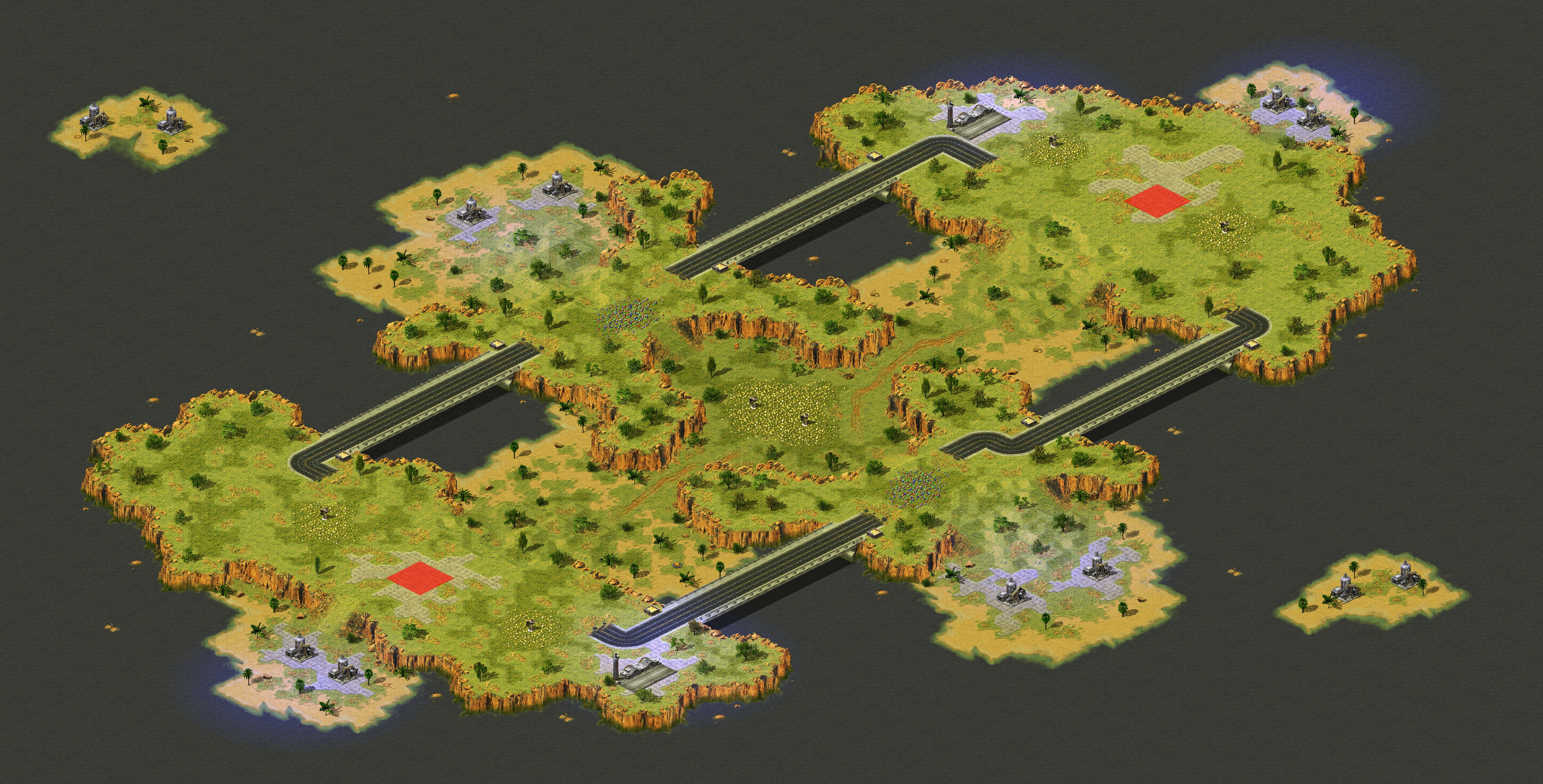 Rendered map: Meat Grinder