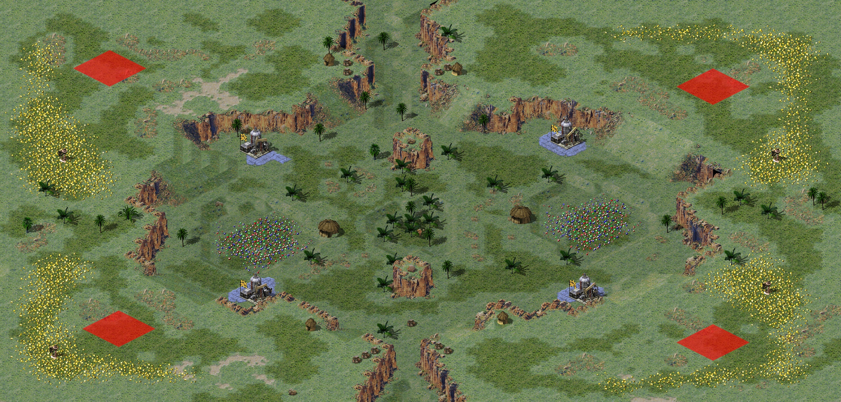 Rendered map: Center Gate Duel - Tournament