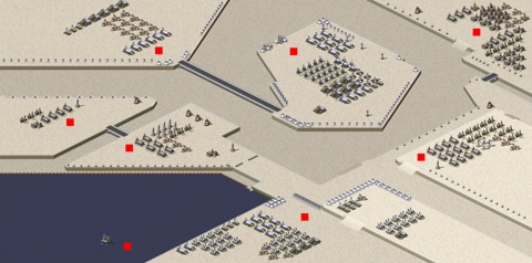 Rendered preview of 4 Soviet 4 Allied - Even Match