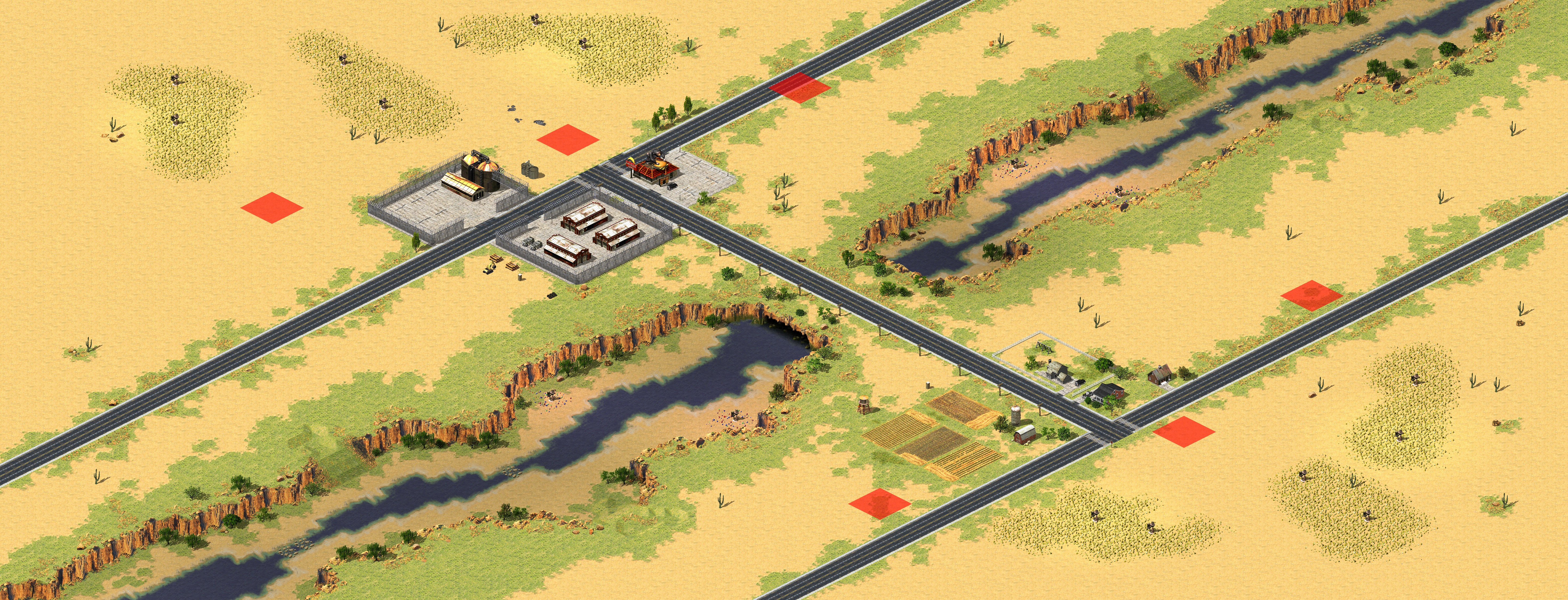 Rendered map: 乡村乐 - 赛事专用