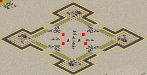 Rendered preview of Survival map  ALL TEAM A v1.7