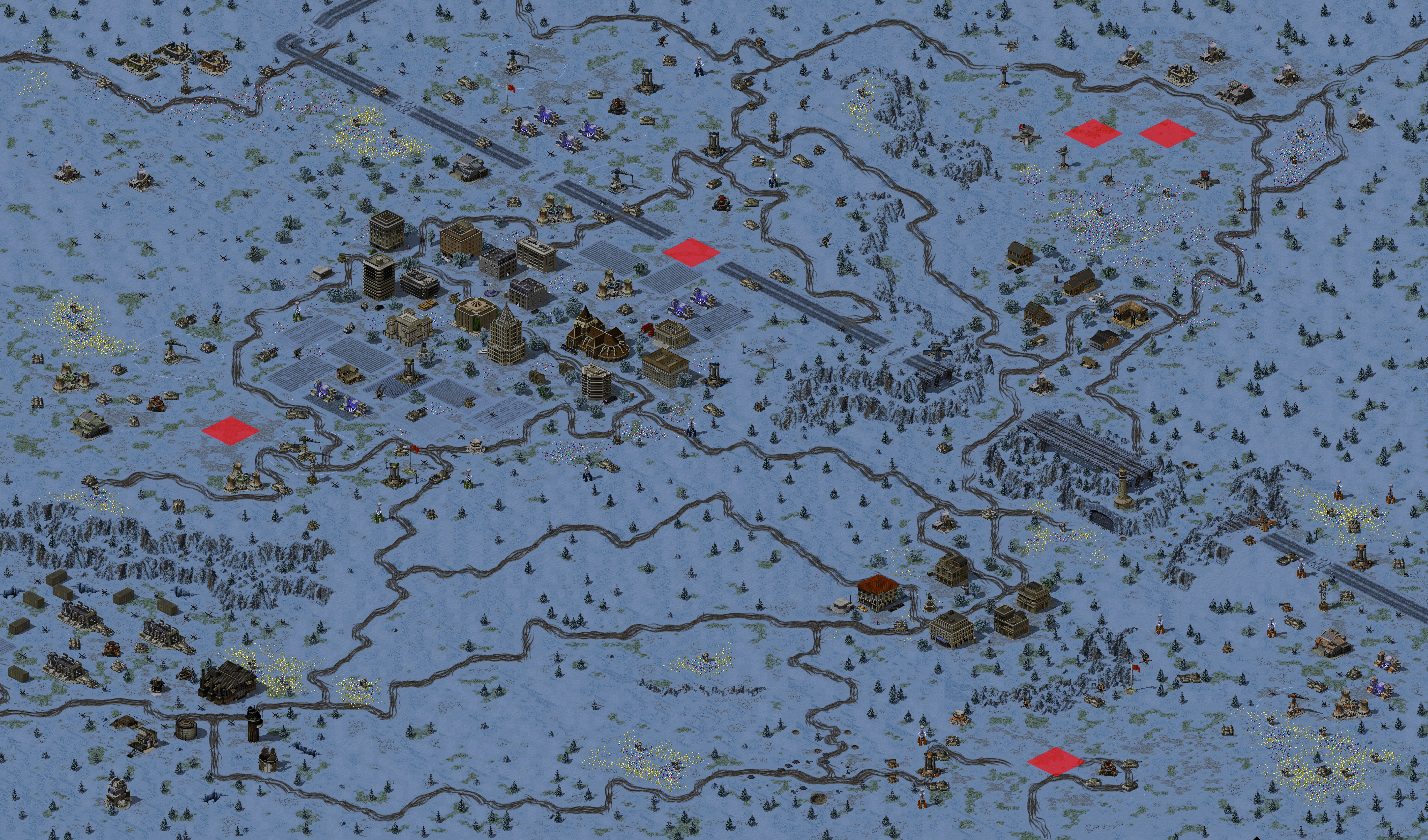 Rendered map: Battlecity Challenge