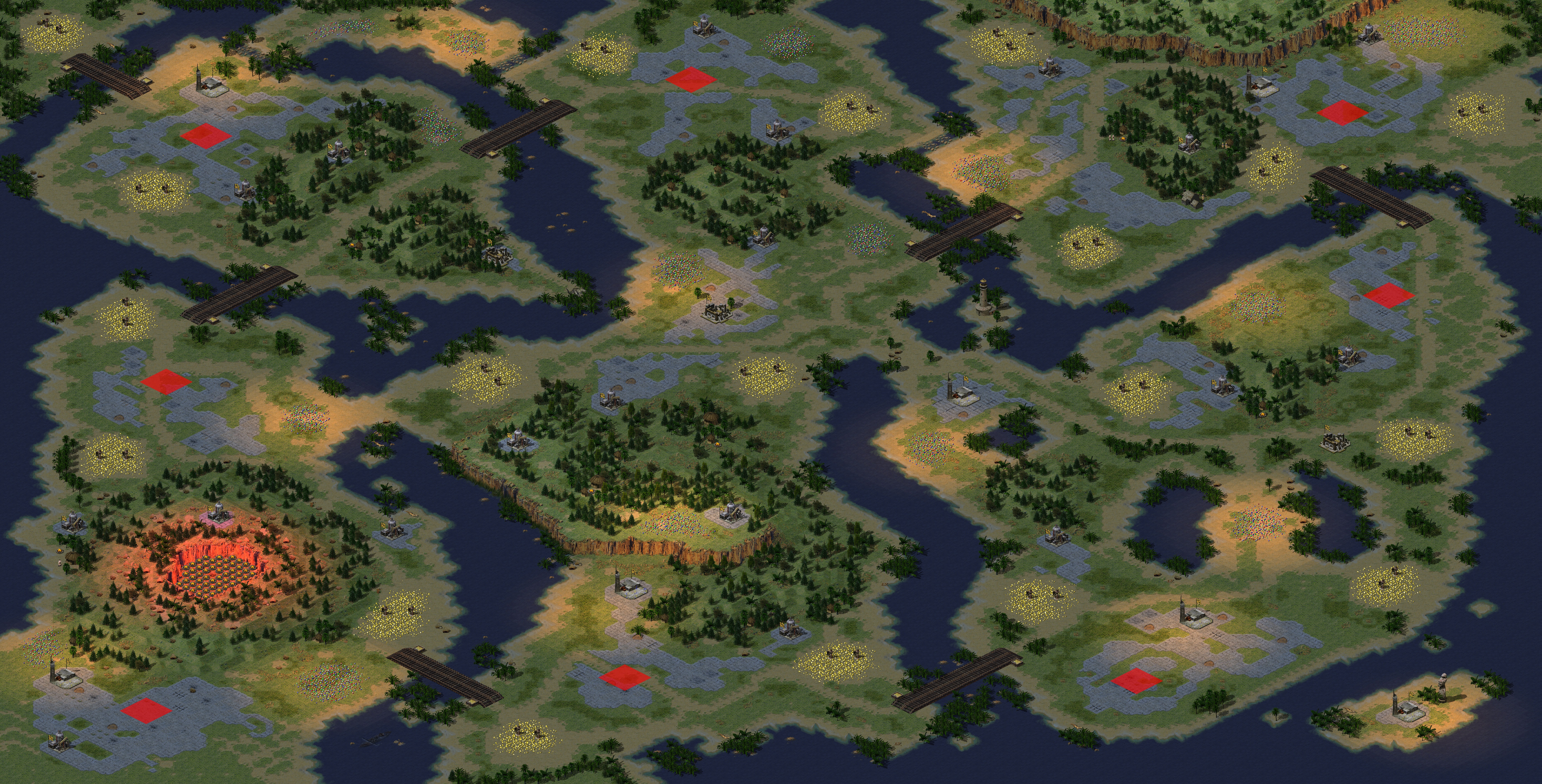 Rendered map: storm island v1